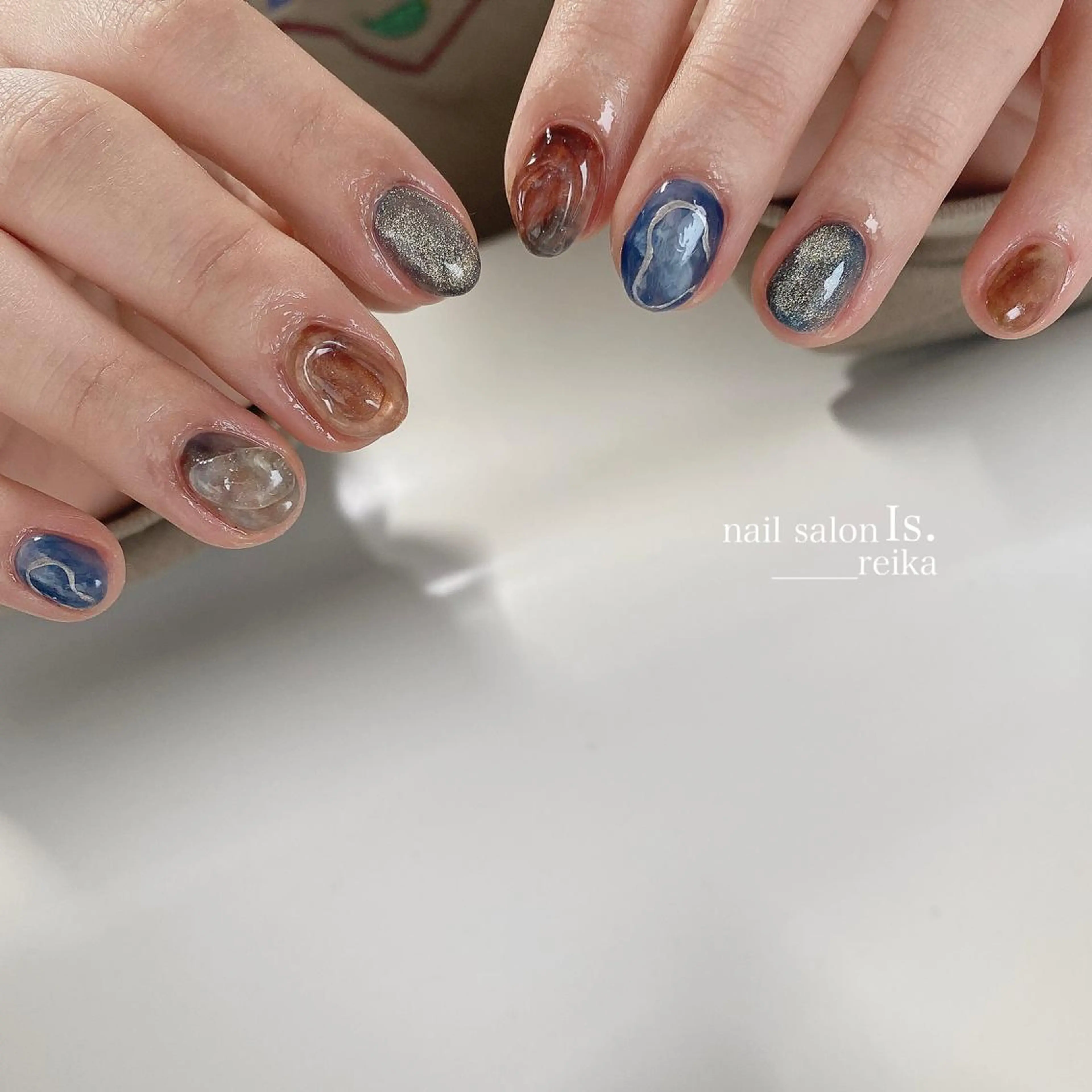 ネイル 持ち込み nail salon Is.  reikaのネイルデザイン