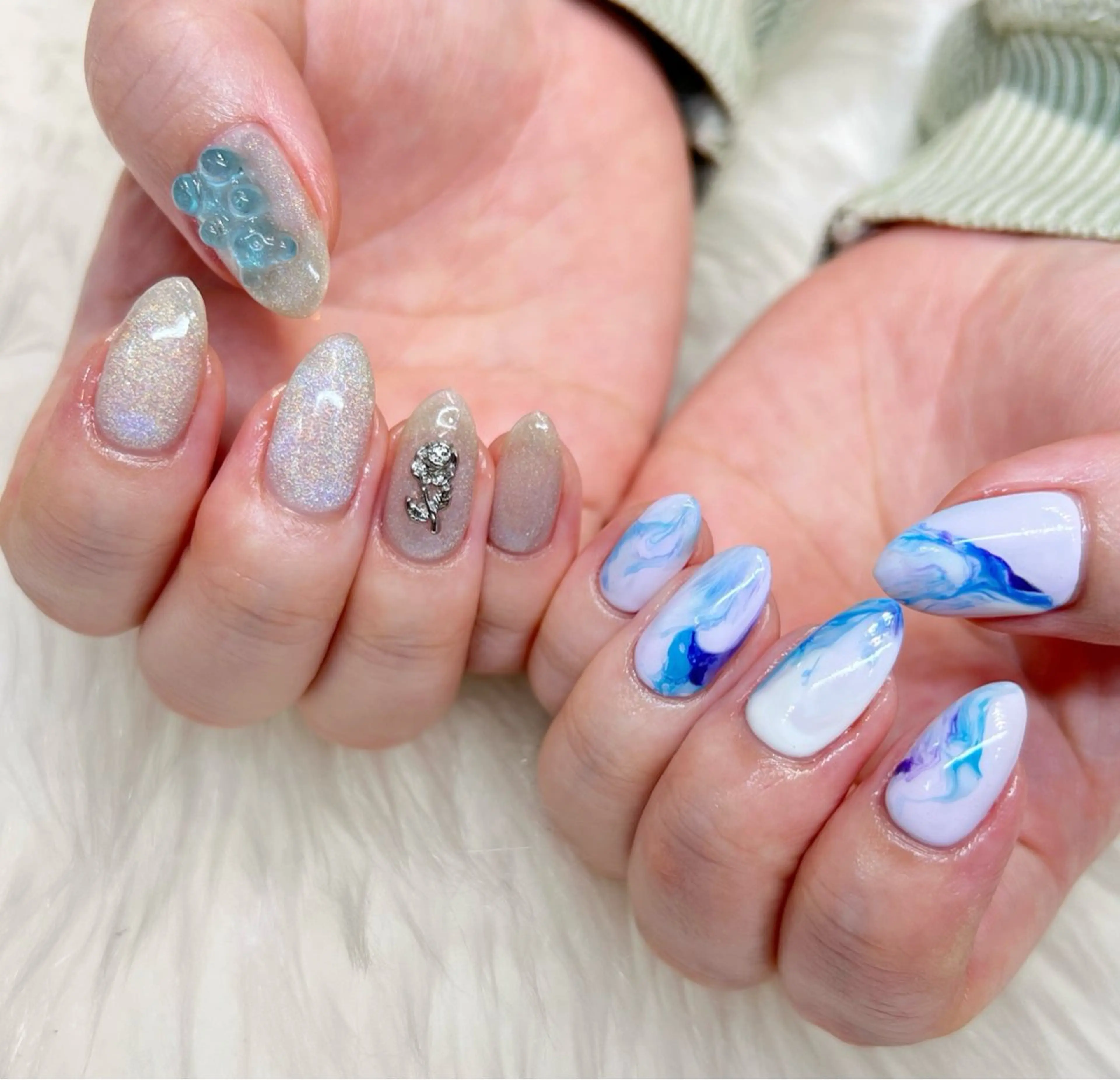 ネイル ハンドネイル glow_ nailのネイルデザイン