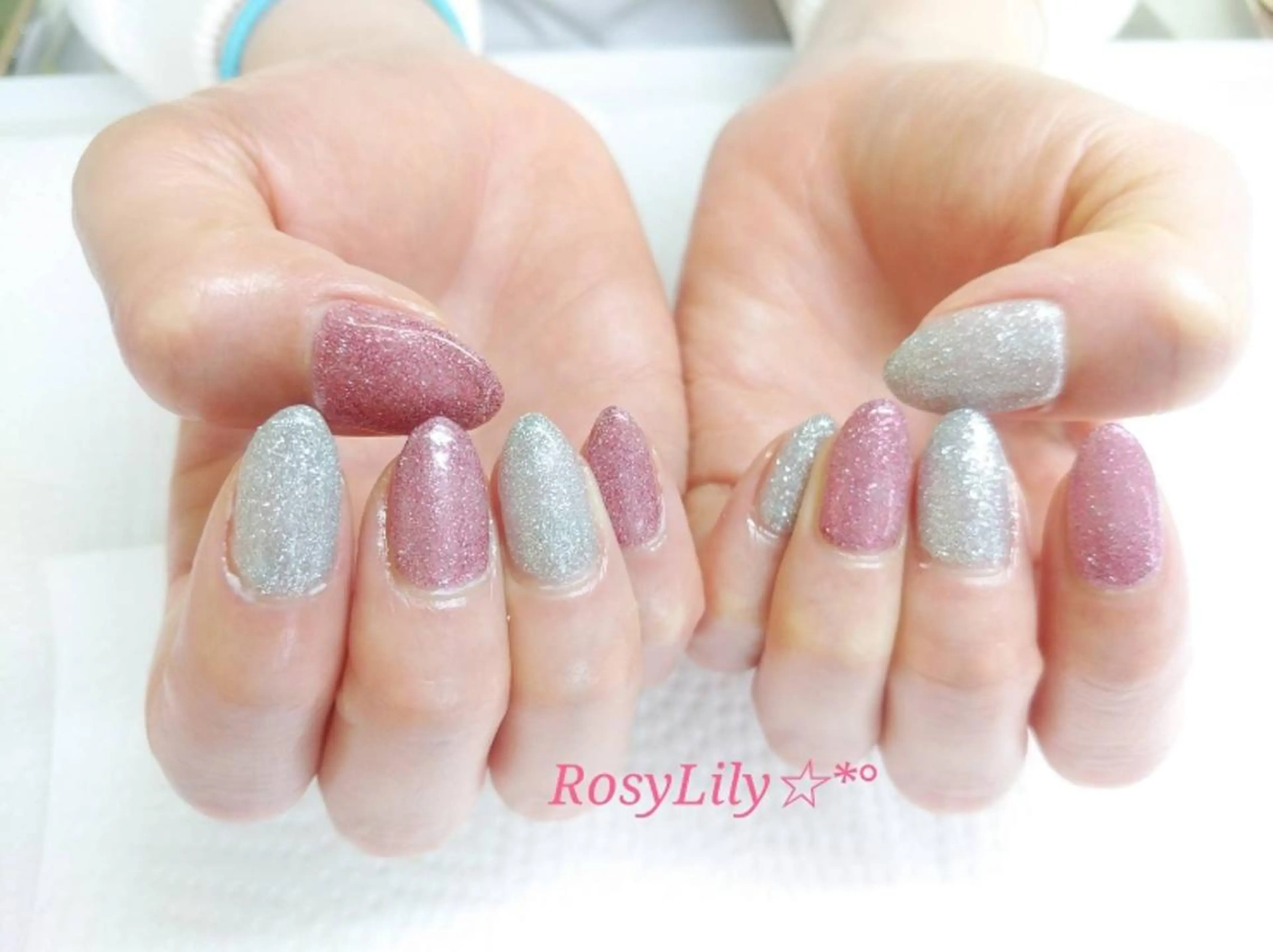 ネイル フラッシュネイル プライベートサロン RosyLily所属・プライベートサロン Rosy Lilyのネイルデザイン