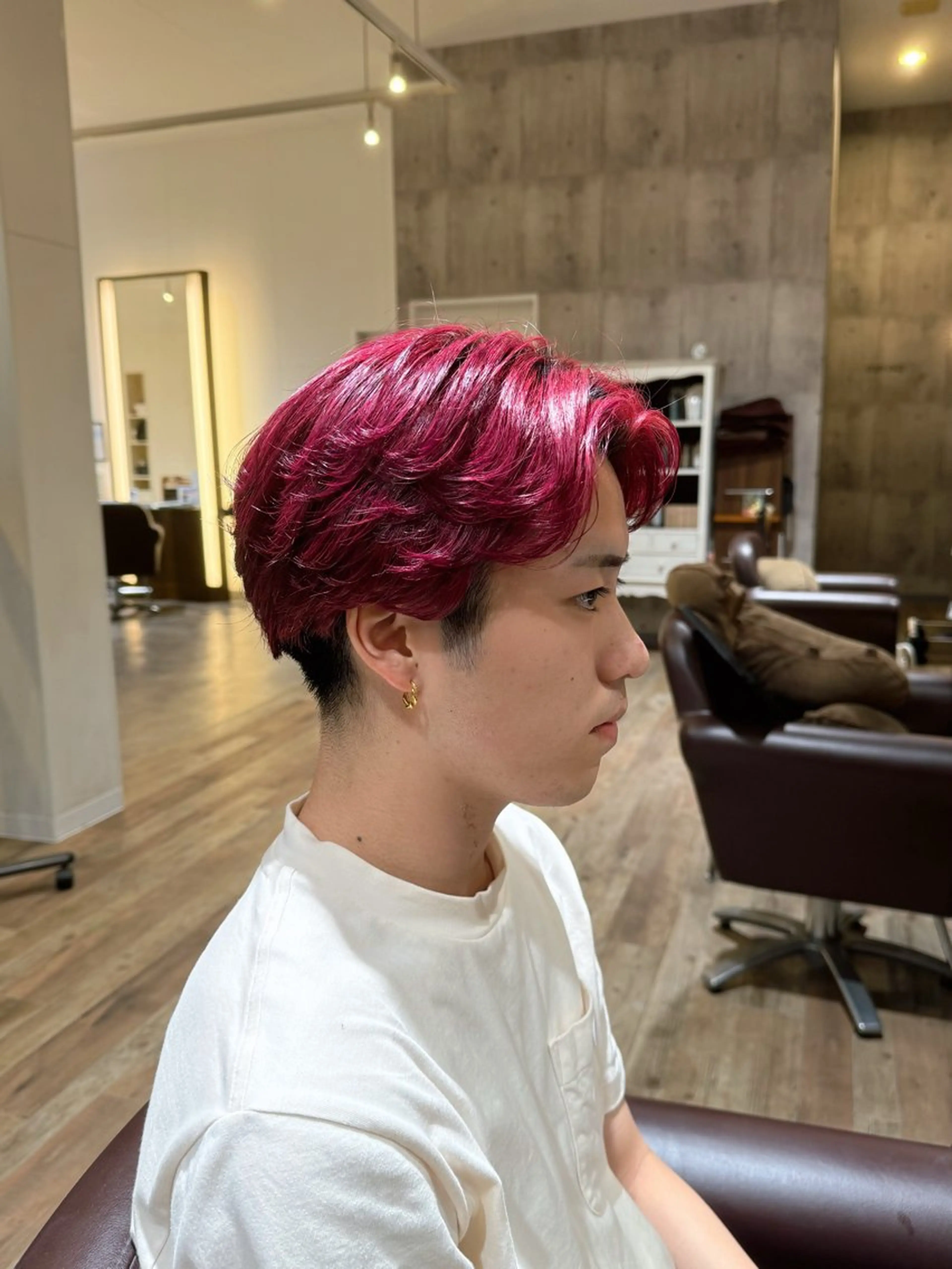 メンズ カット ヘアカラー 🔅透明感カラー切田 はじめ🔆のヘアスタイル