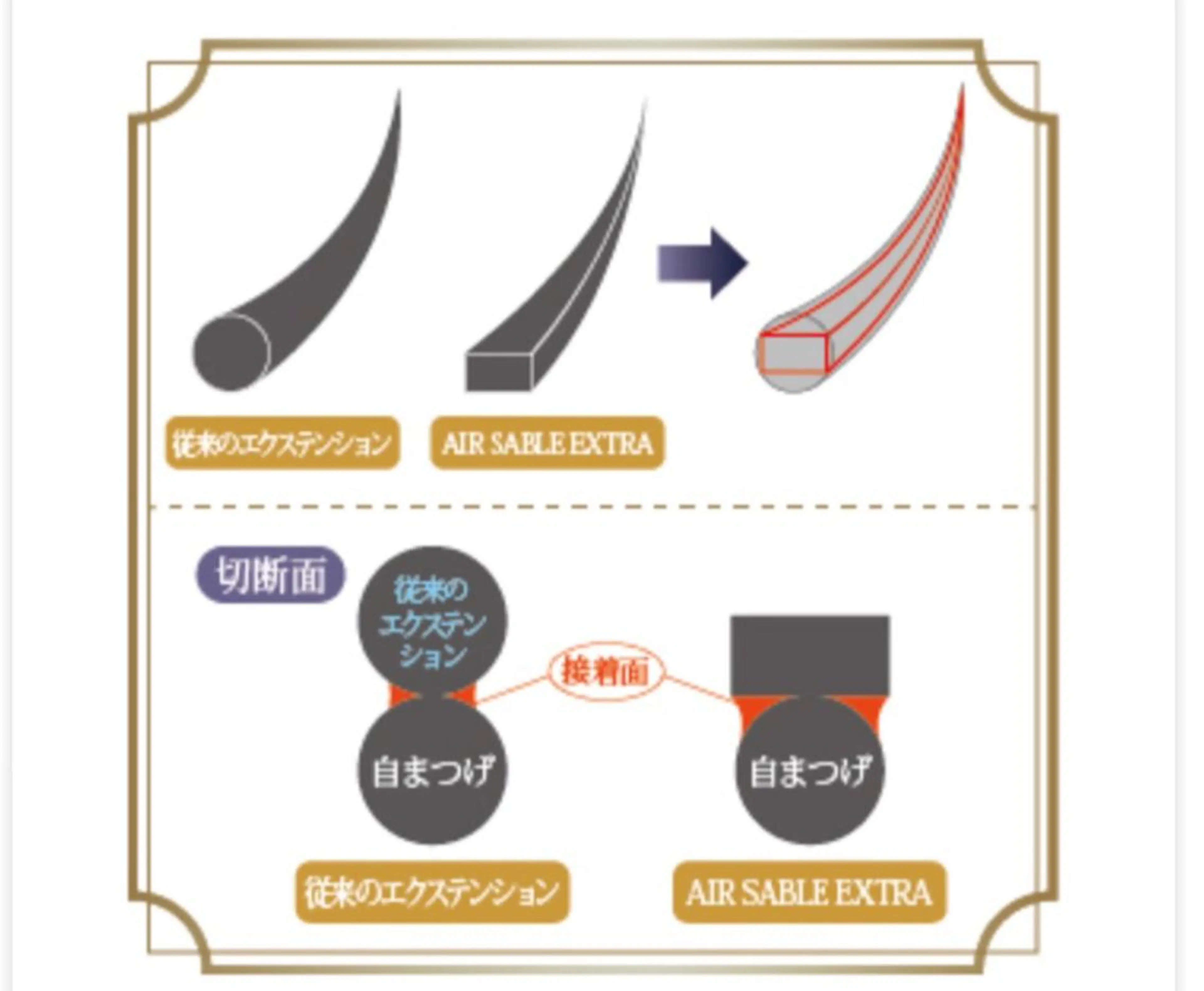 マツエク・マツパ ワンホン＆パリジェン アンドヘルシー＆下のマツエク・マツパデザイン