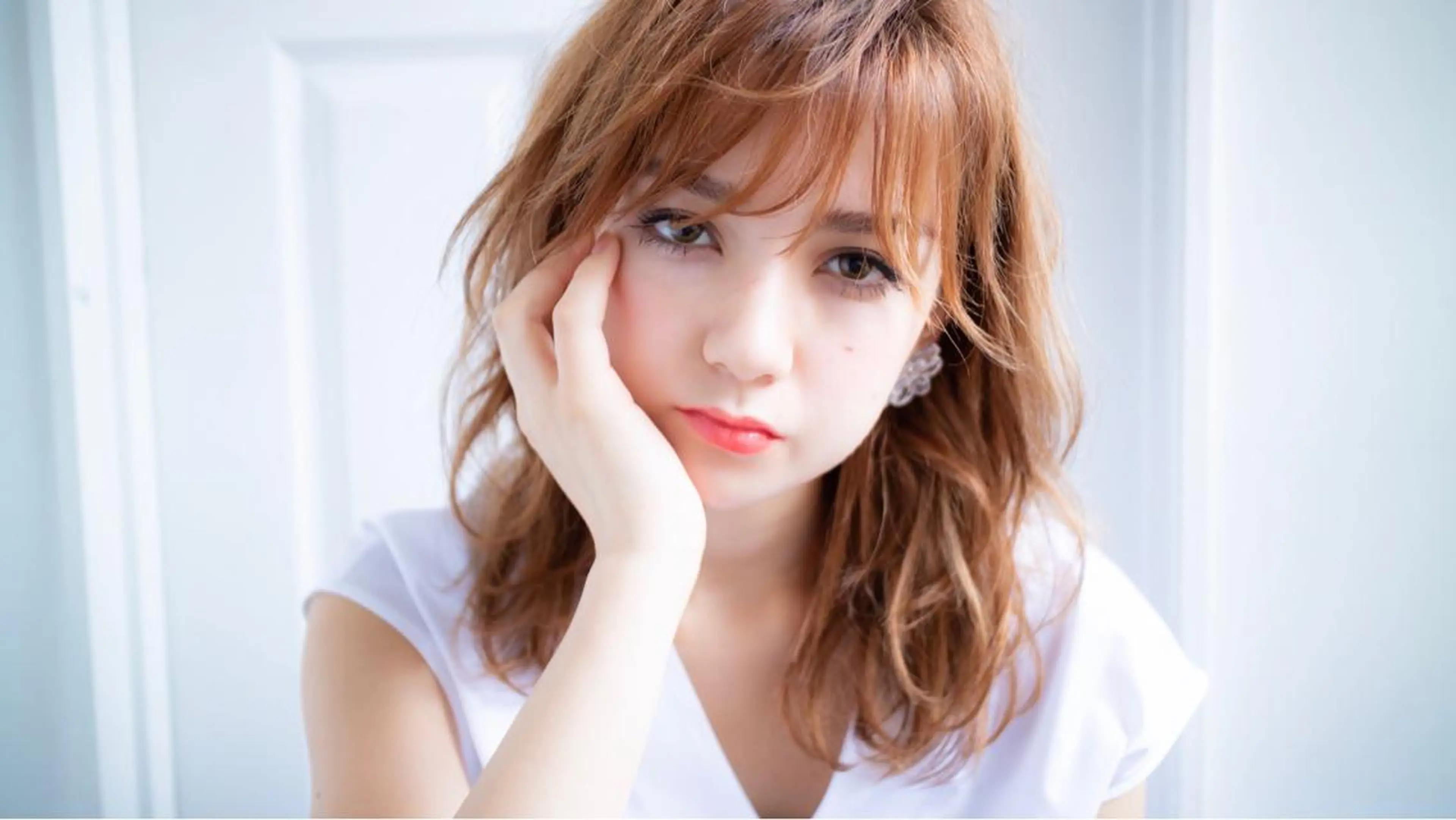 セミロング カラー パーマ ひがし　まさし JYUNESU副代表のヘアスタイル