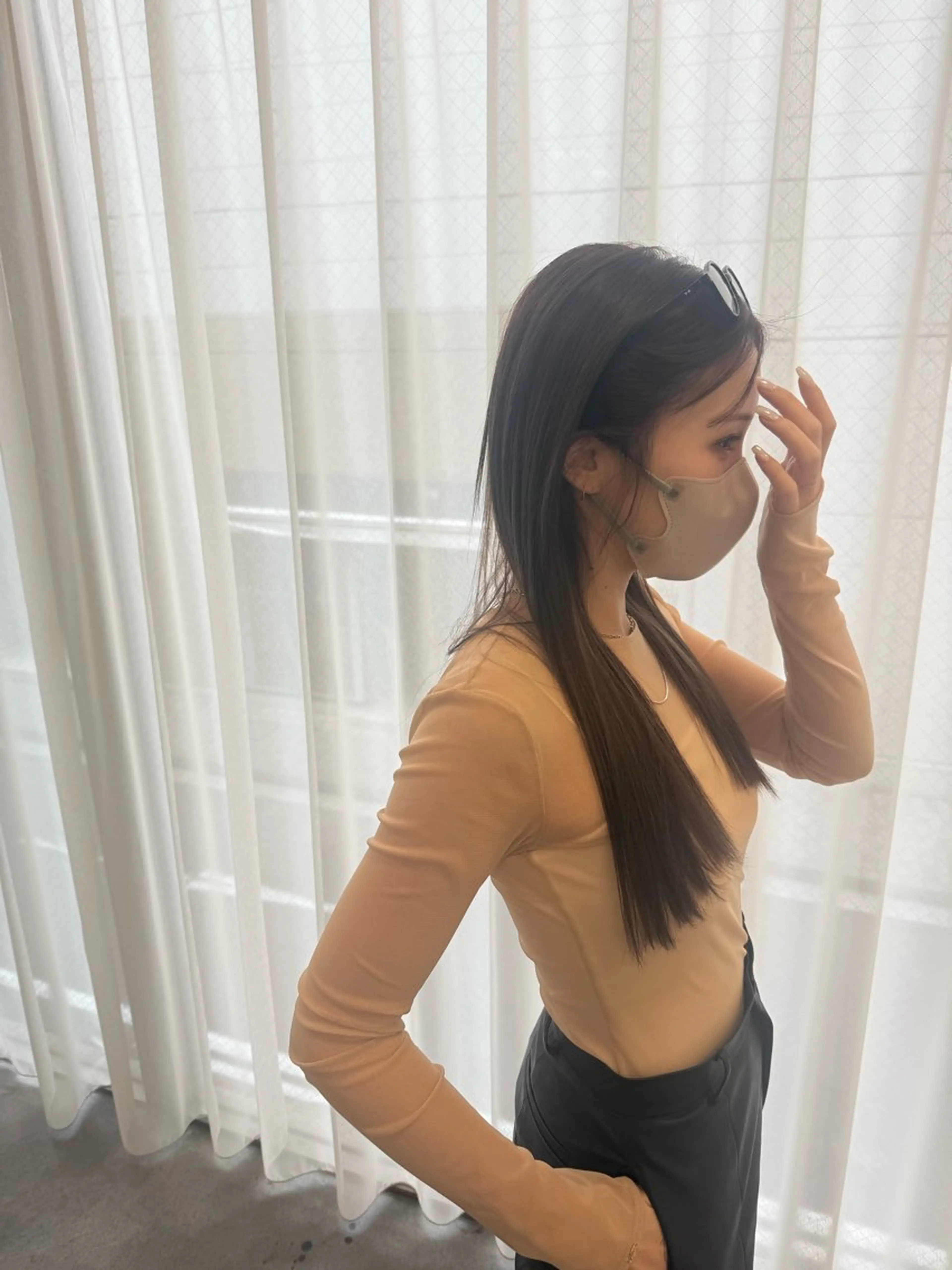 ロング PACE所属・ayumi ／透明感カラーのヘアスタイル