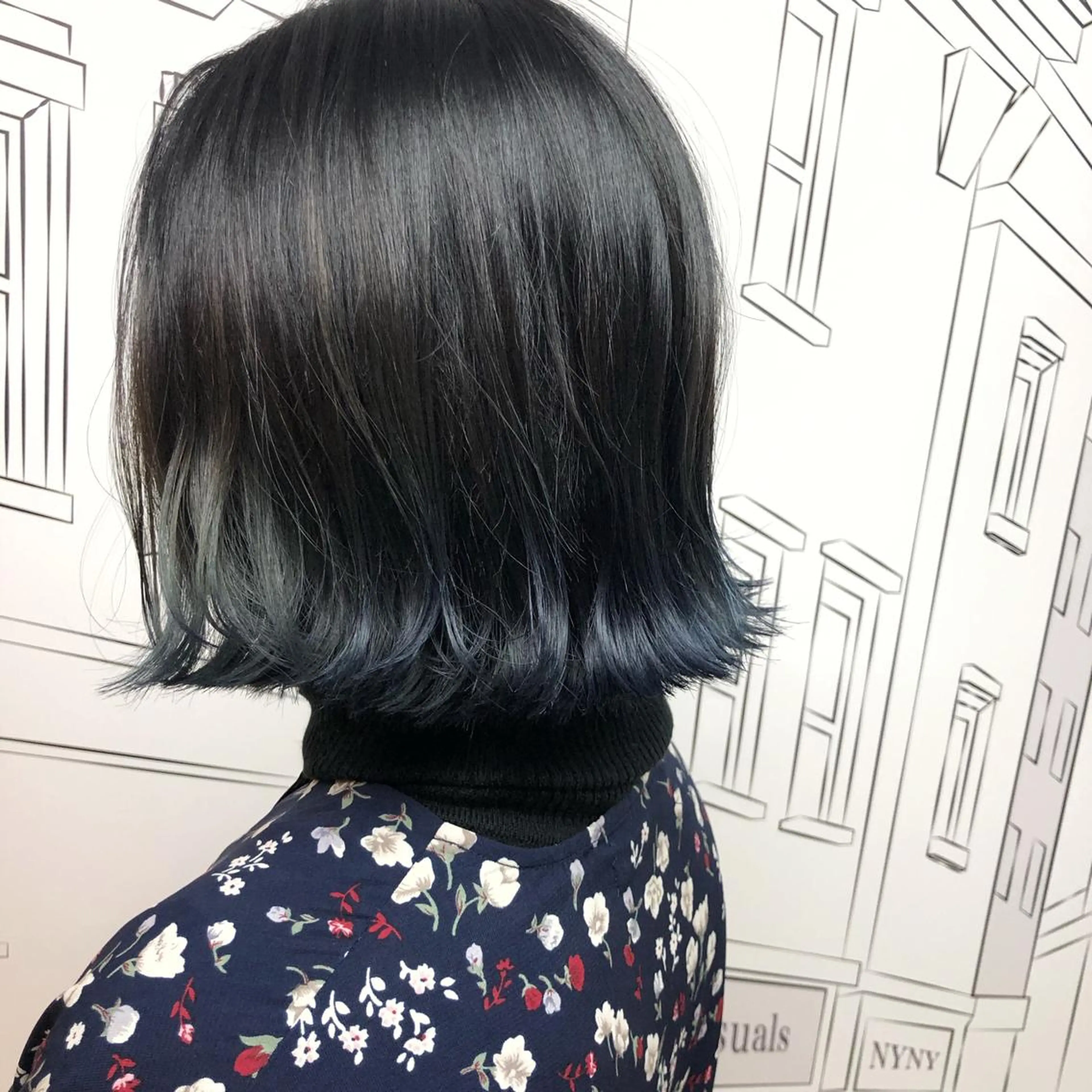 ミディアム カラー レイヤー,ボブ / 彩未のヘアスタイル