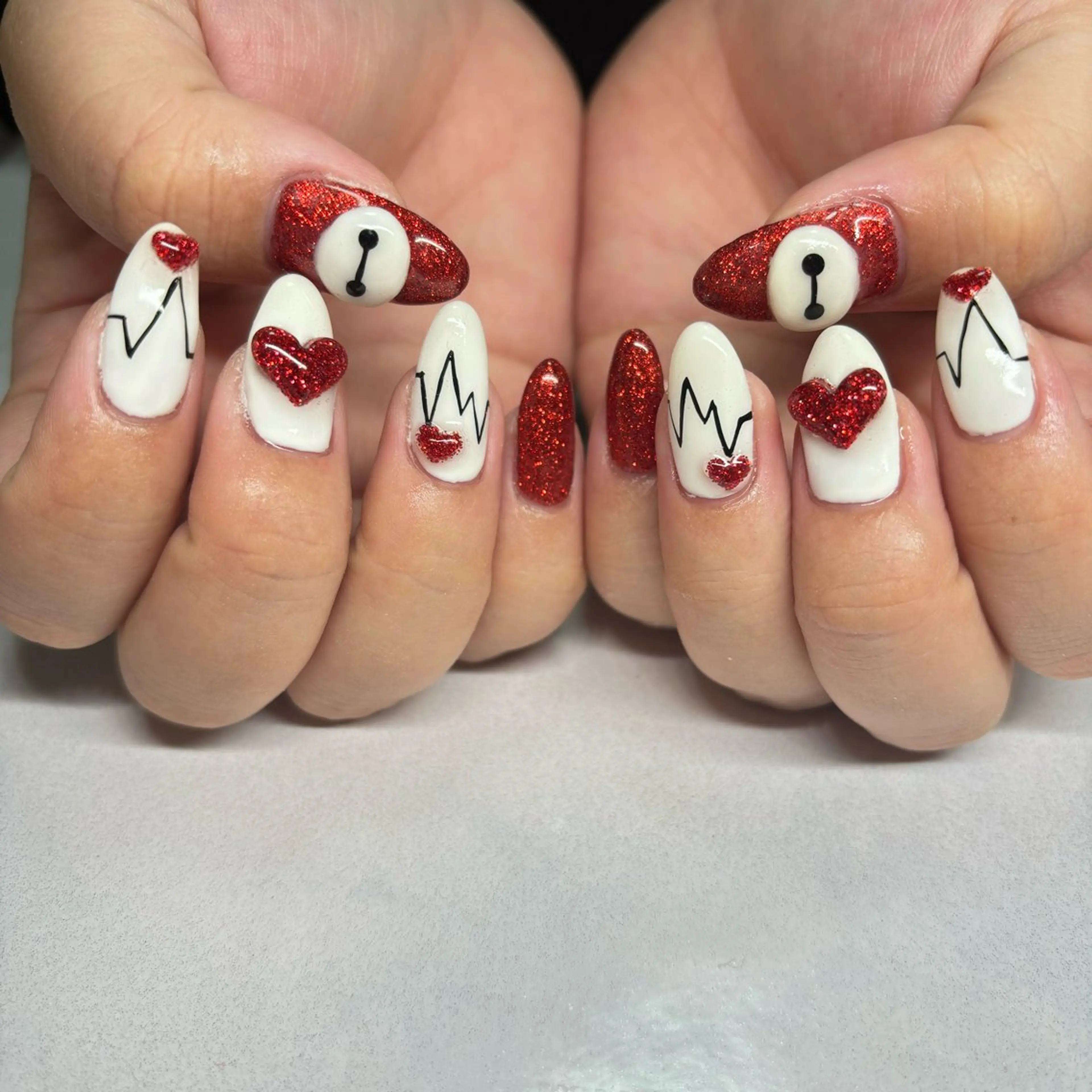 ネイル ハンドネイル RE💟N.NAIL ラテン系お姉さんのネイルデザイン