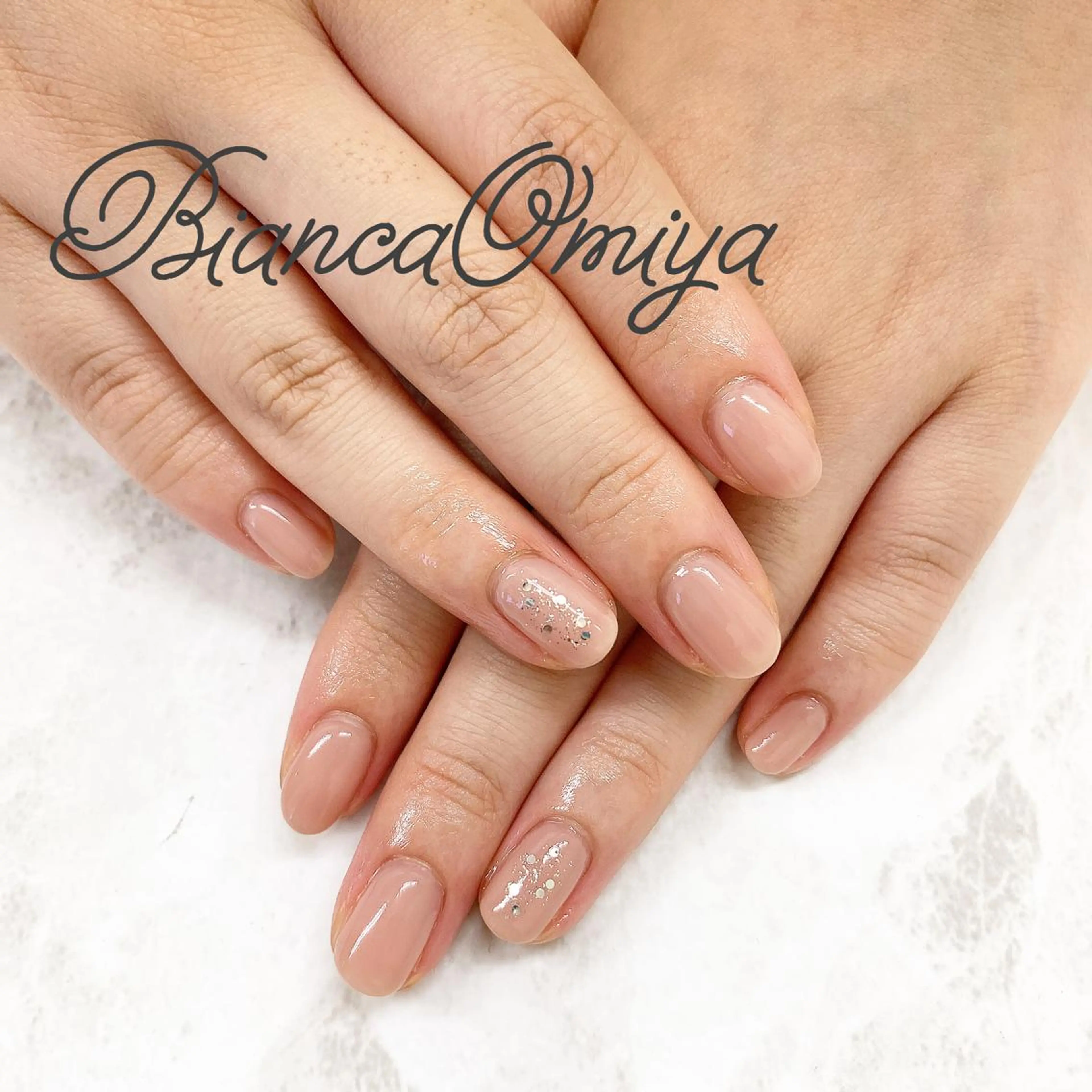 ネイル ハンドネイル ビアンカ大宮ネイル 店長 モリサワのネイルデザイン