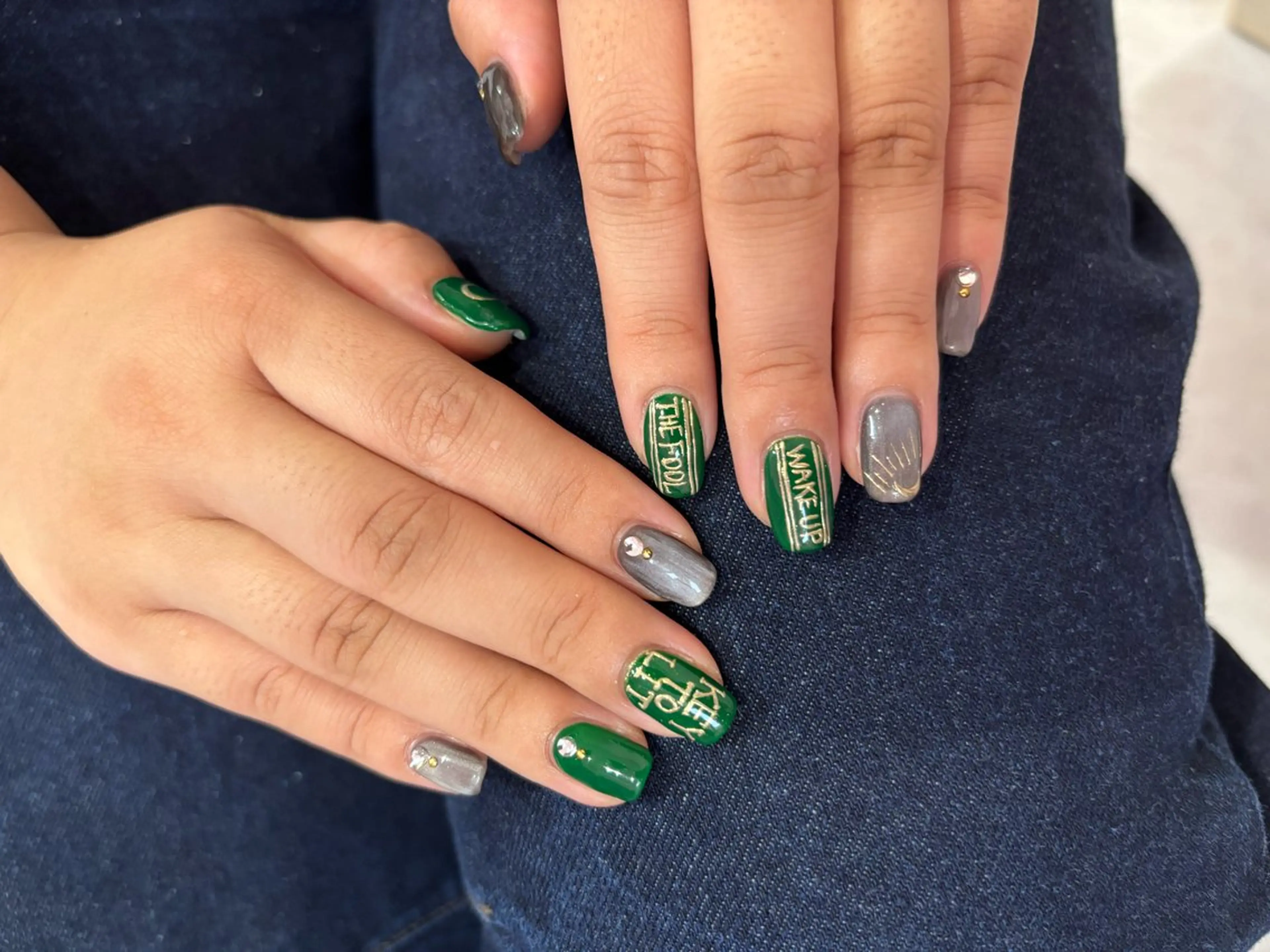 ショート 学生 ハンドネイル ブライトサロン🩷 田嶋日向子💅✨のネイルデザイン