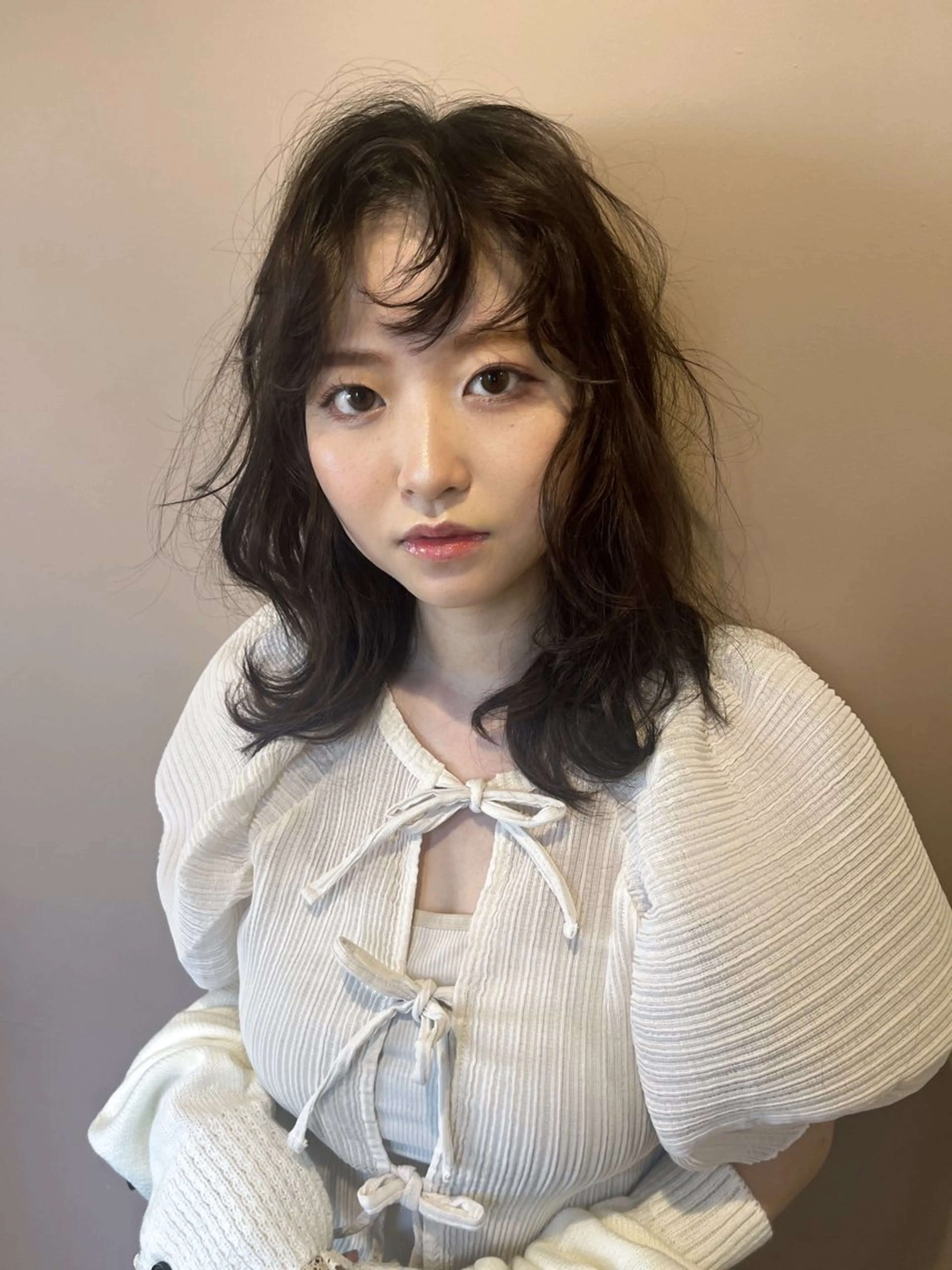 セミロング ramphy 加藤 美羽のヘアスタイル