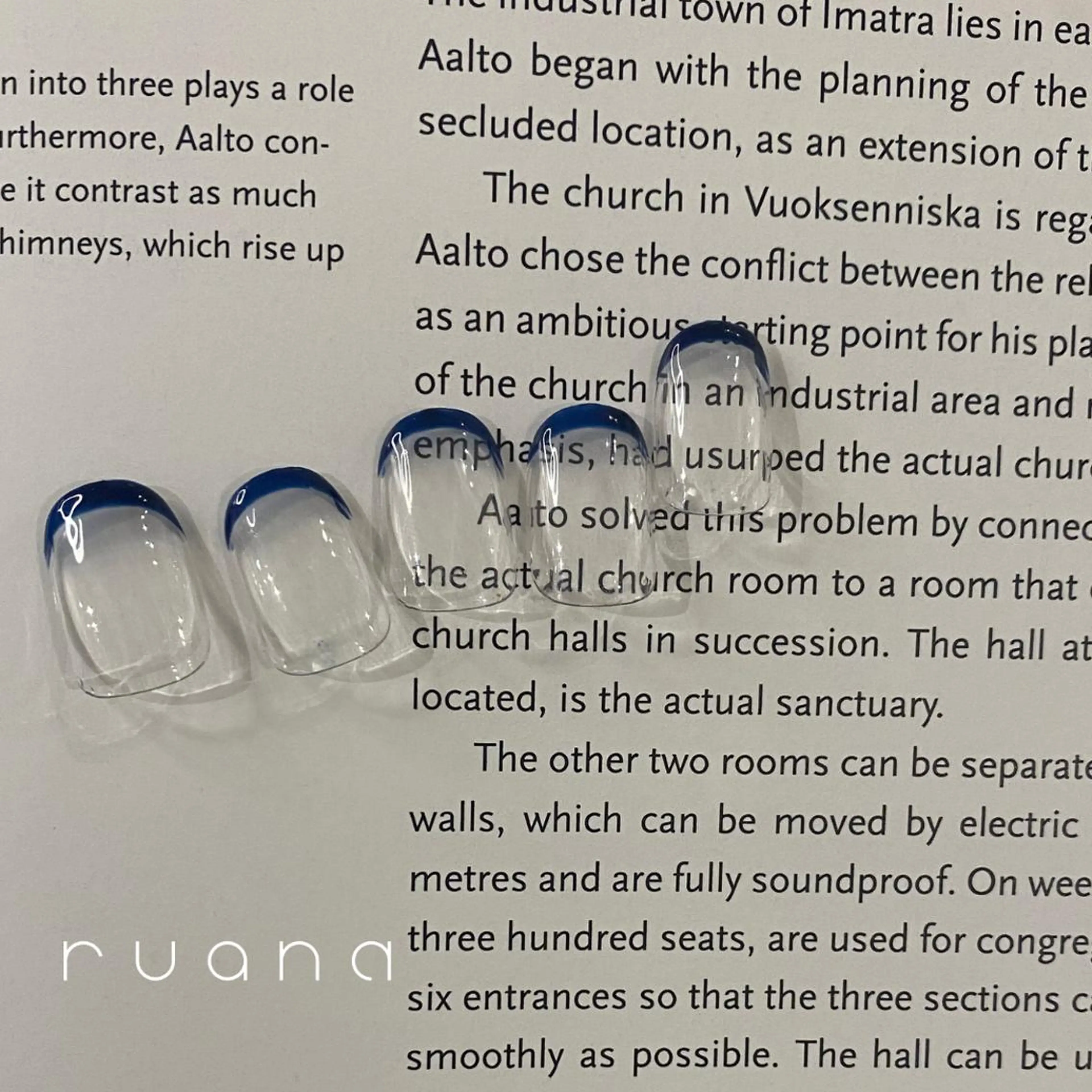 【hand】 フレンチ（クリアベース） ¥8,350→¥6,700 【OPEN記念価格】の写真