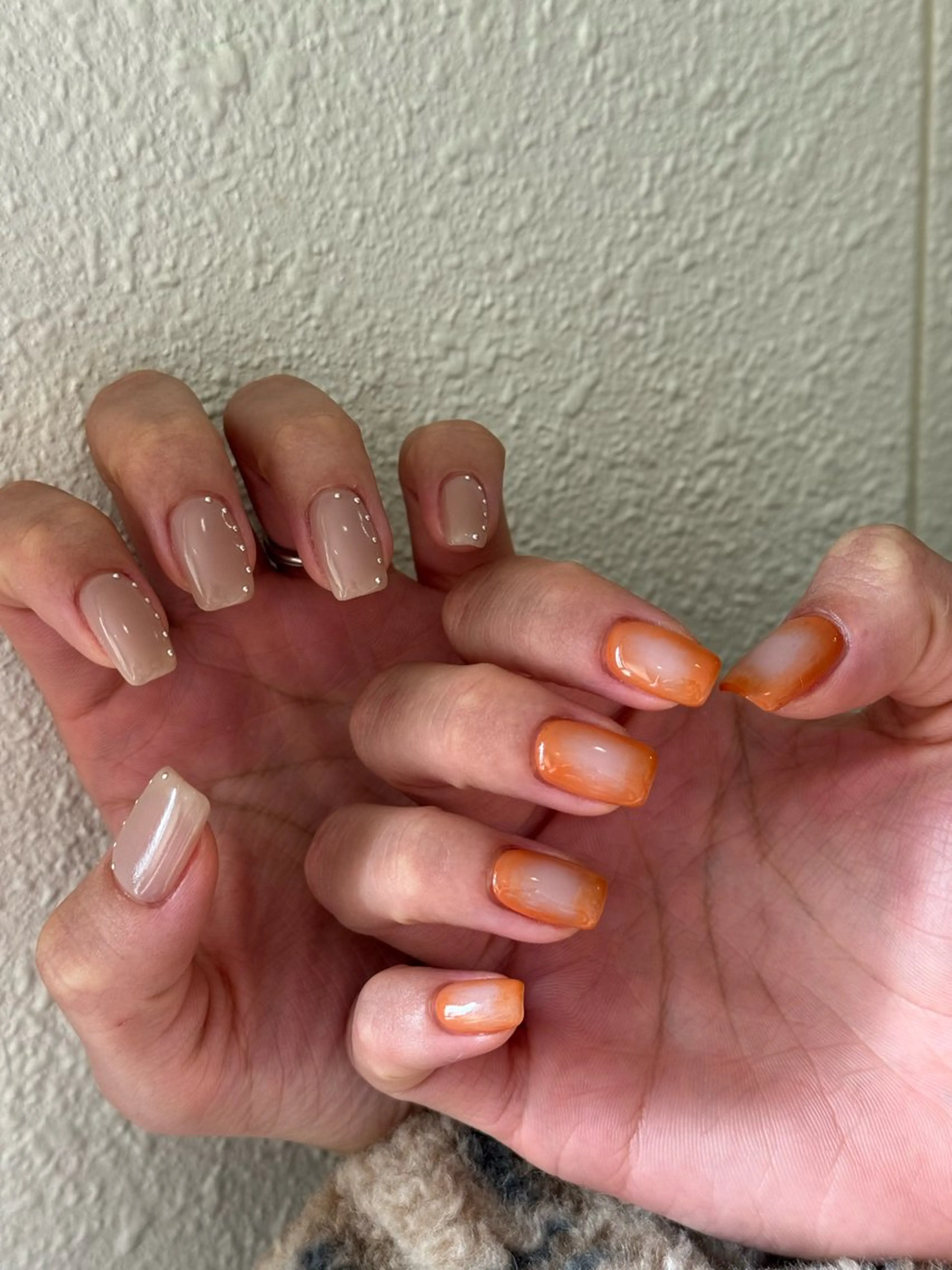 ネイル ジェルネイル パラジェル MONICA KARENのネイルデザイン