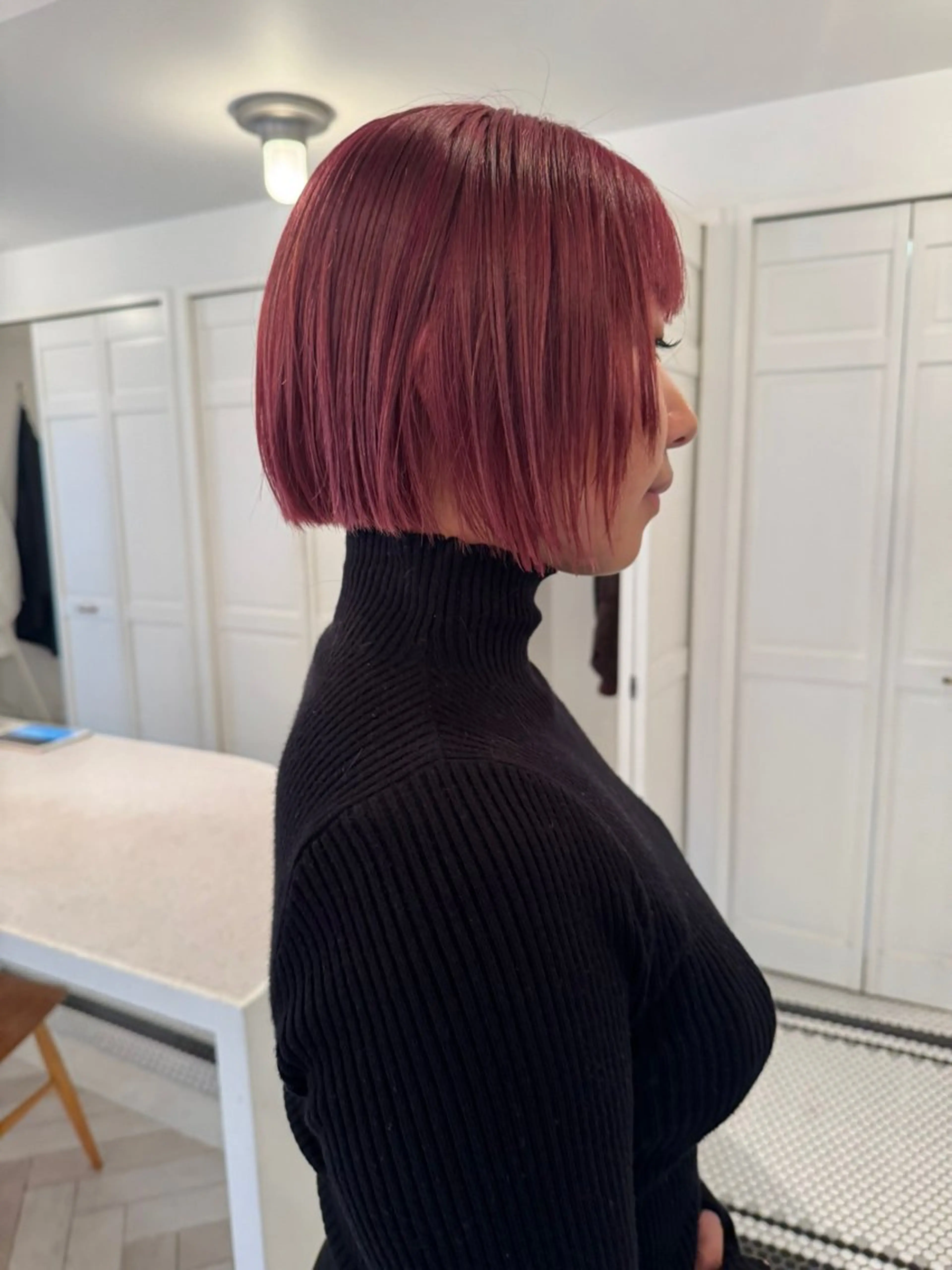 カラー カット ヘアカラー ブリーチカラー🎀 韓国風/寺門美優のヘアスタイル