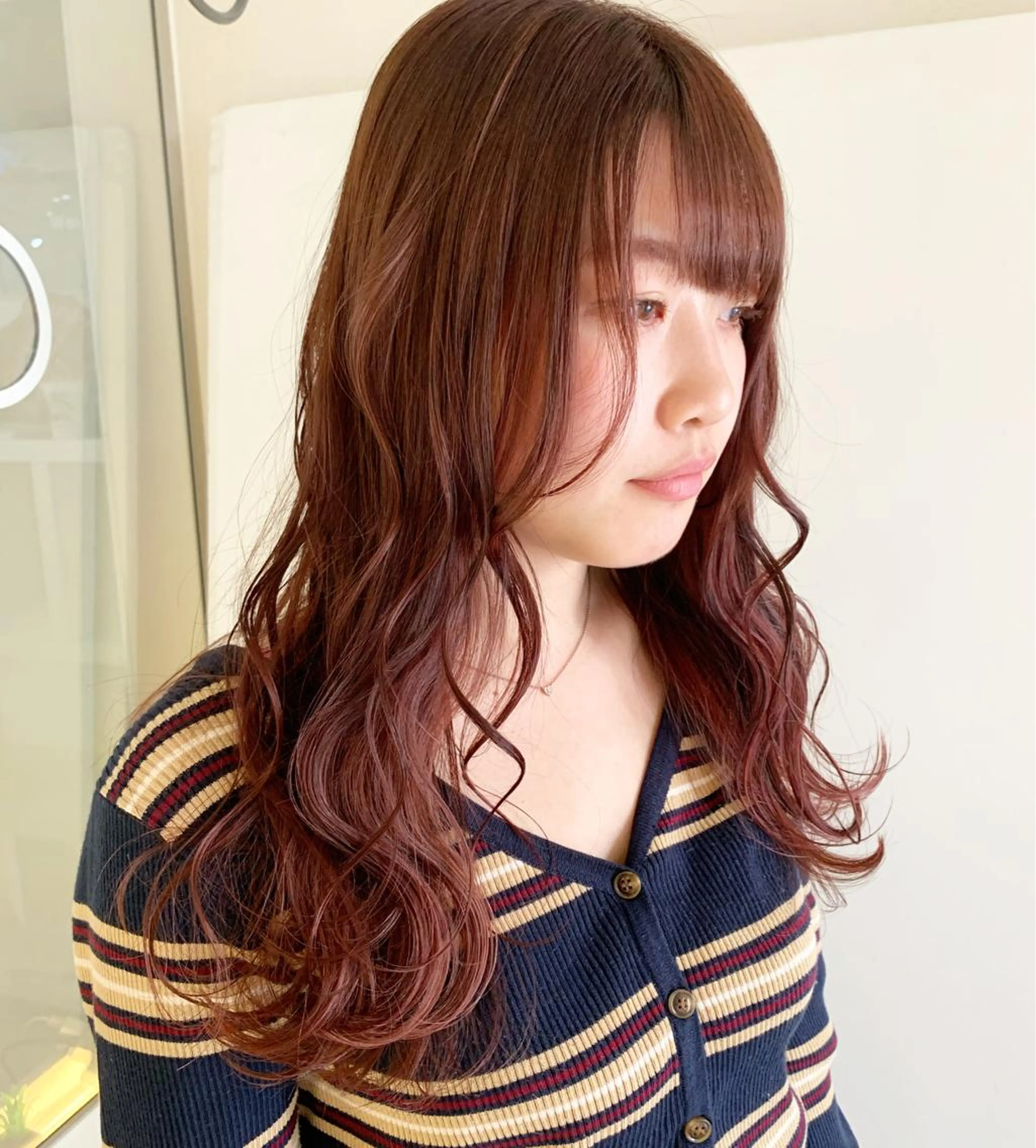 ロング ヘアカラー 渡辺 健太のヘアスタイル