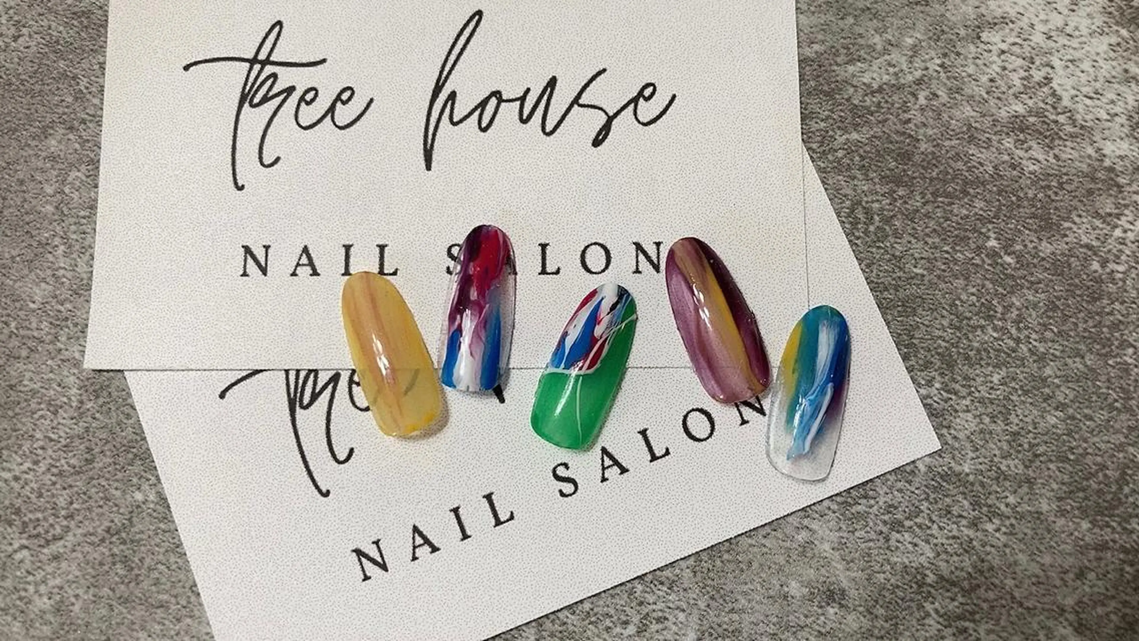 ネイル ハンドネイル tree houseのネイルデザイン