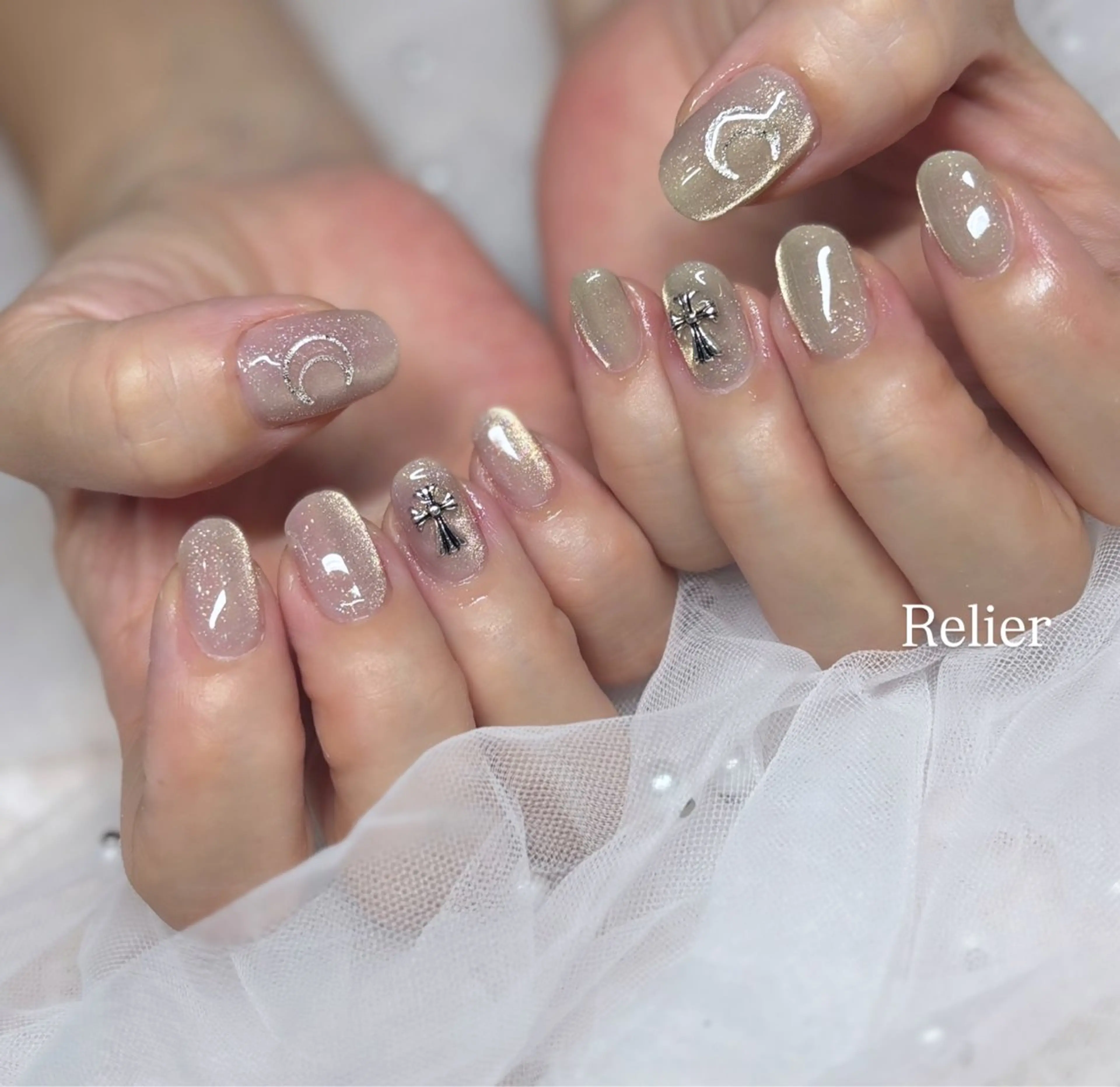 ネイル マグネットネイル Nail salon Relierのネイルデザイン