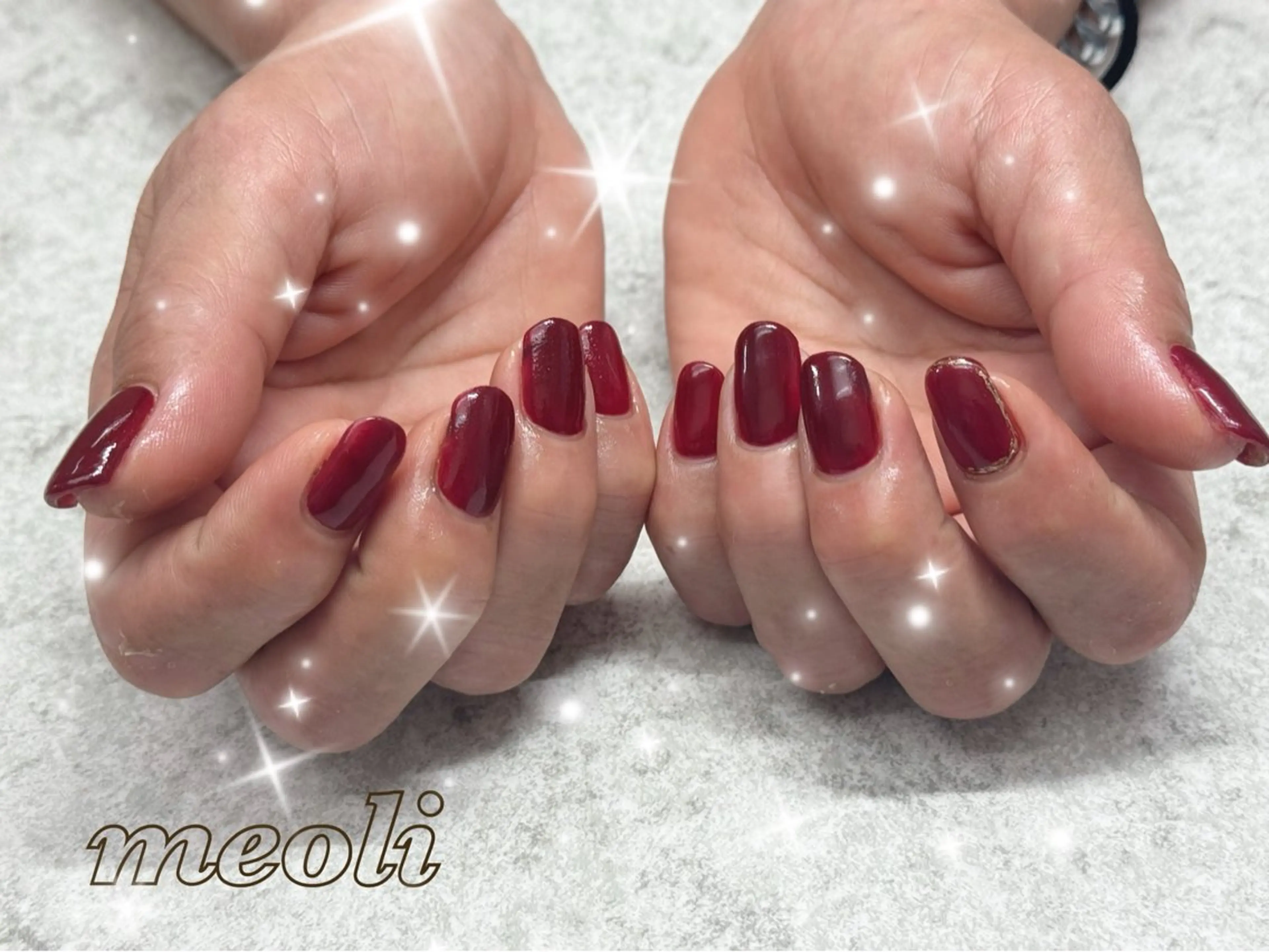 ネイル ハンドネイル nail salon meoli ヒトミのネイルデザイン