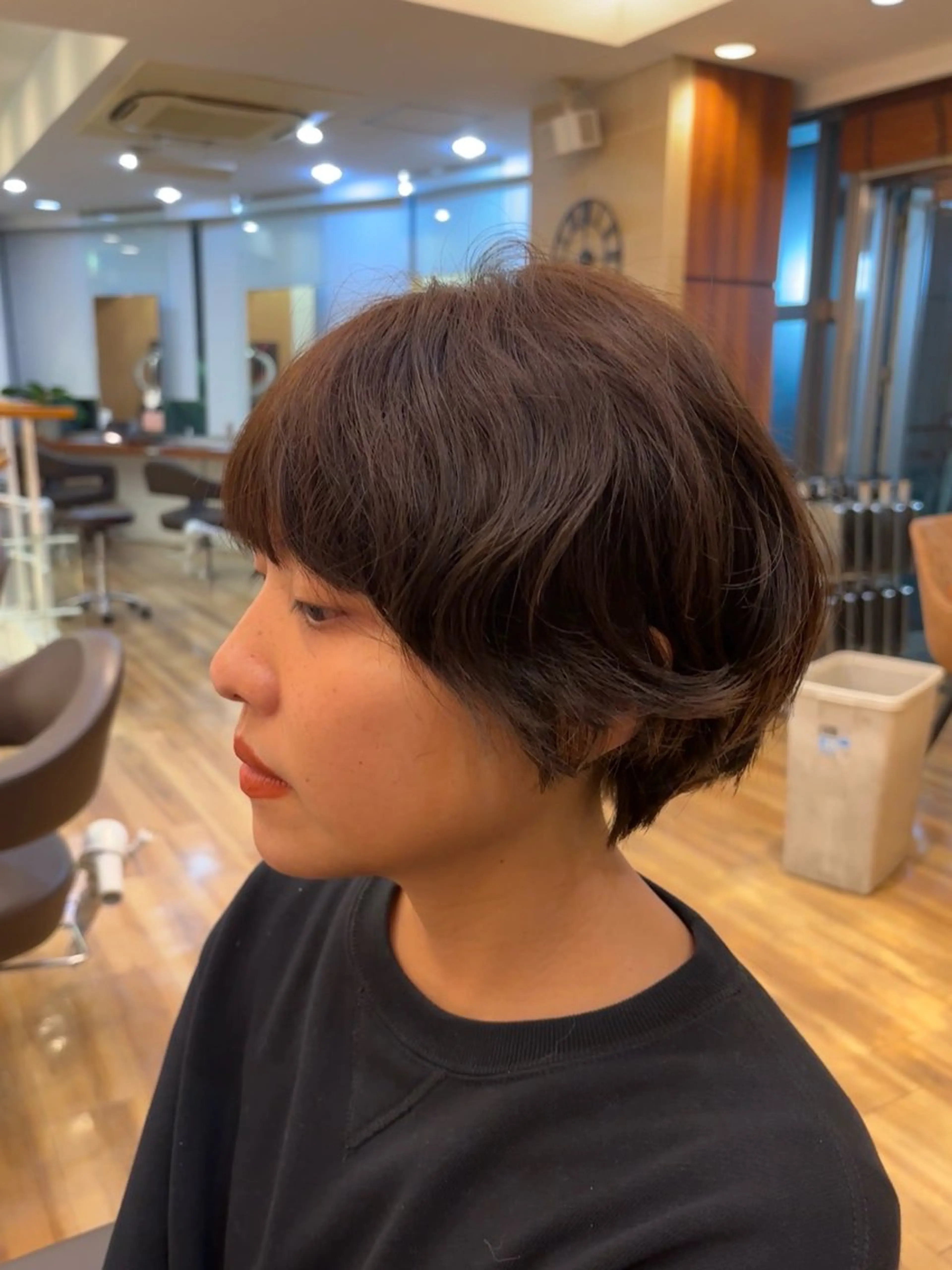 カラー 登威吹 /ワンカラーのヘアスタイル