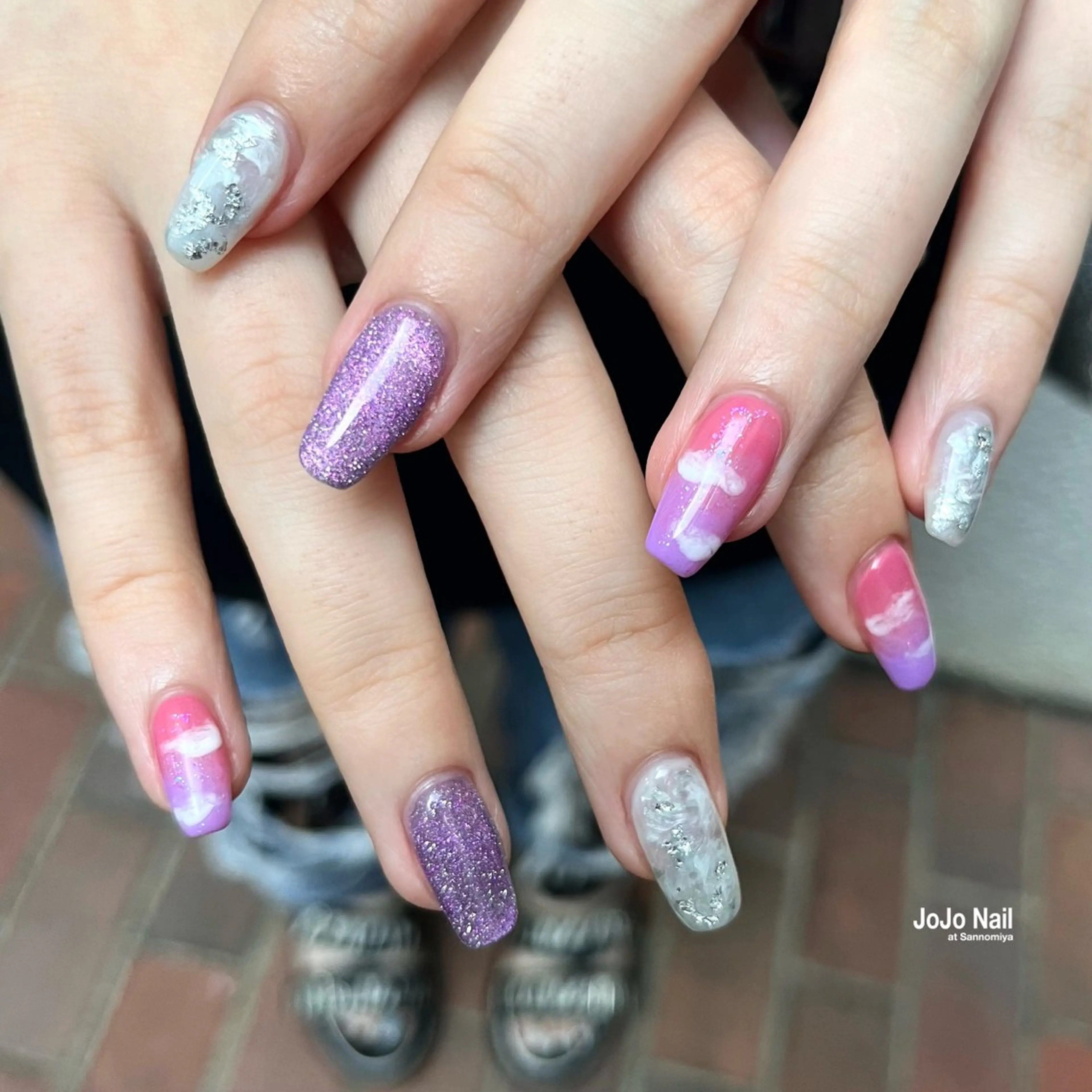 ネイル ハンドネイル AYAKA.T /JOJO@三宮のネイルデザイン