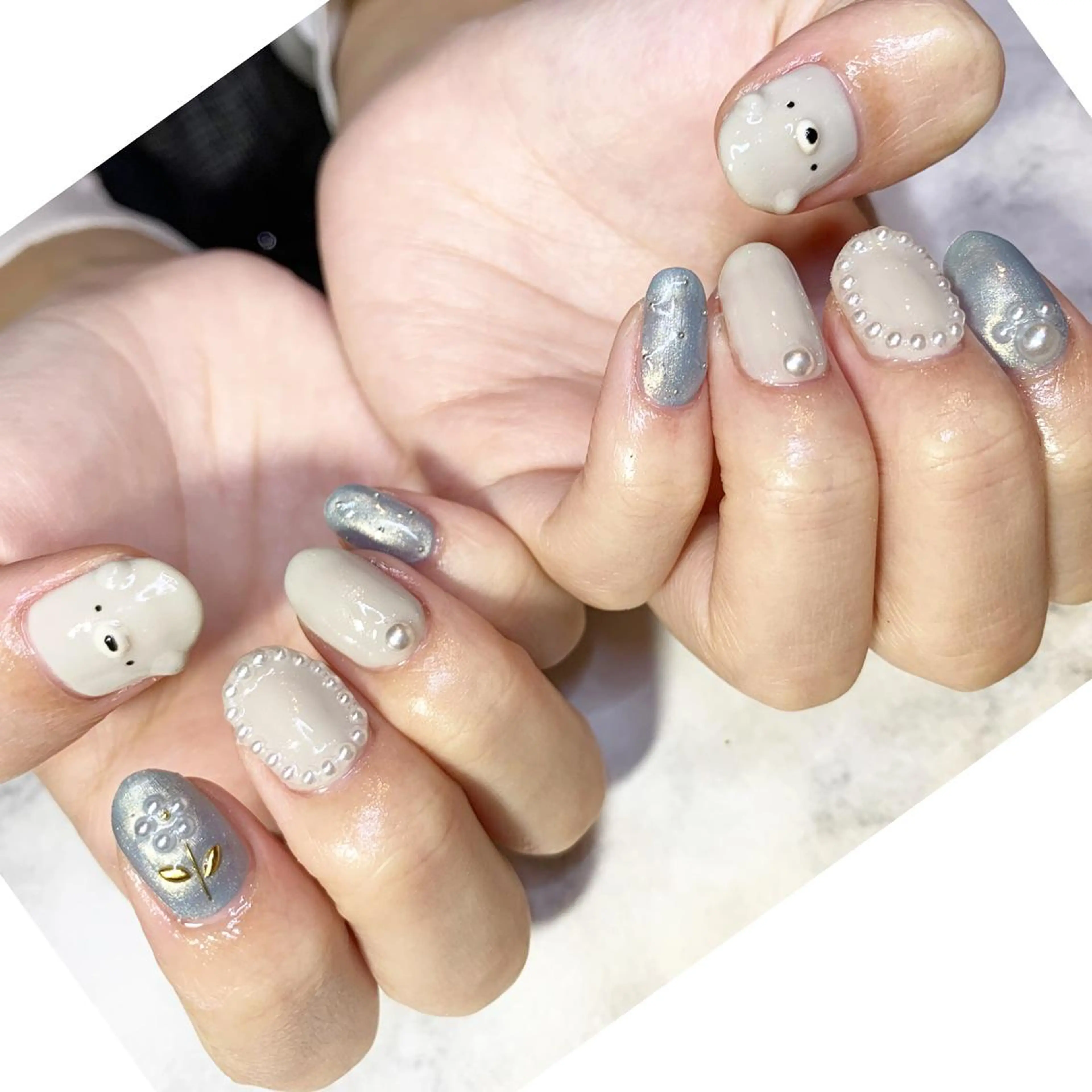 ネイル ハンドネイル フットネイル Adite nailのネイルデザイン