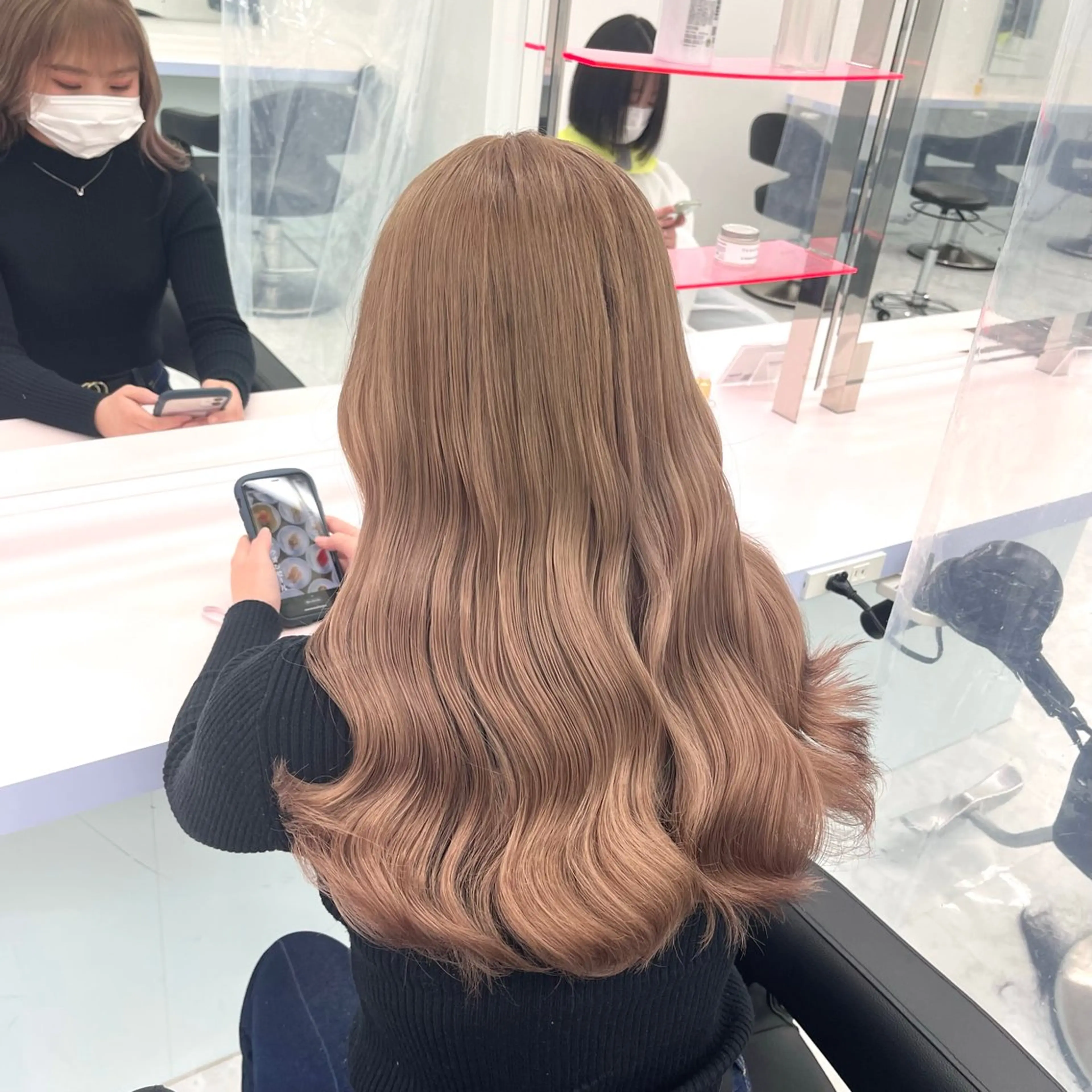 ロング カラー ヘアアレンジ メンズ ヘアカラー トリートメント ヘッドスパ ヘアセット 🌈トレンドヘア 🌈WATARU🌈のヘアスタイル