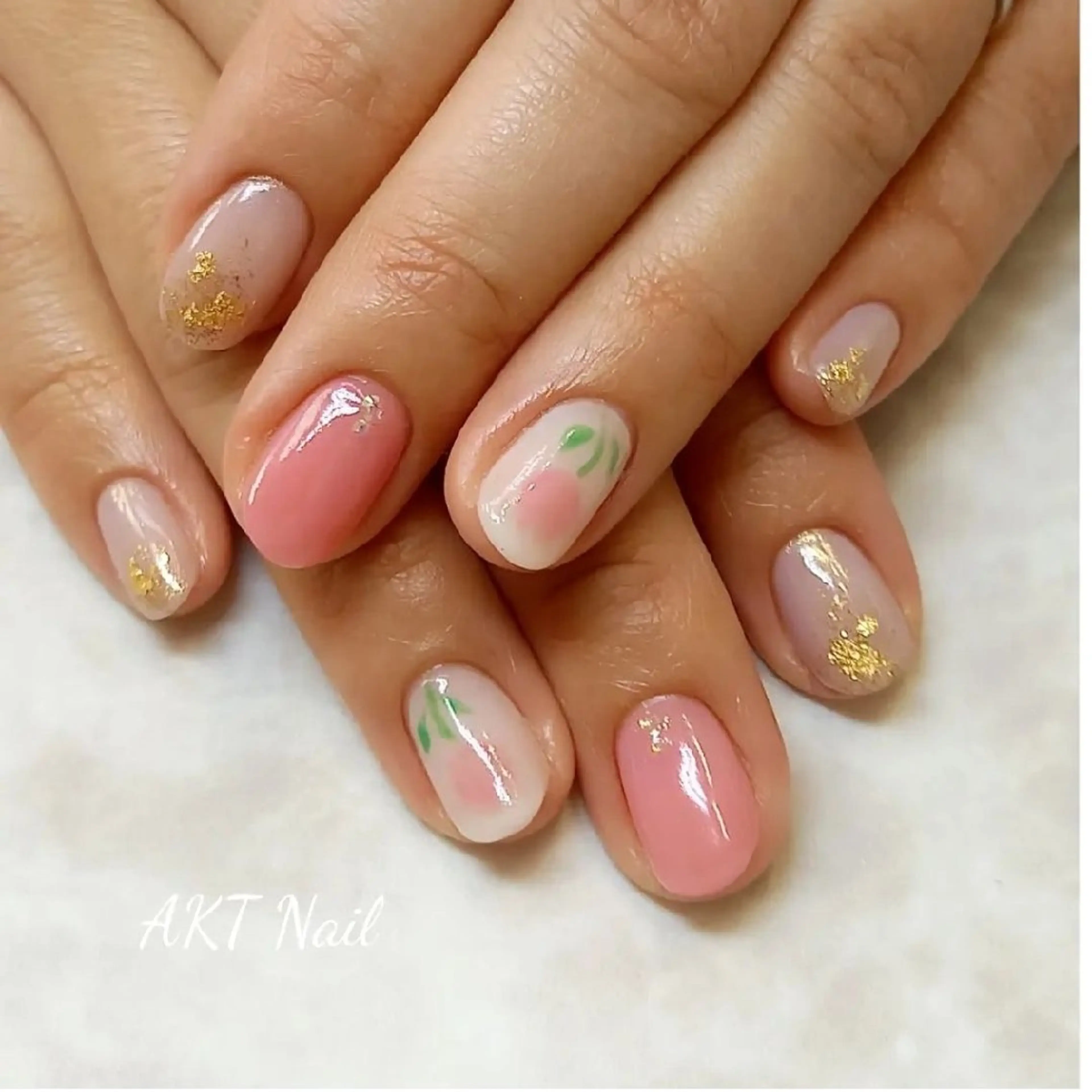 ネイル 春ネイル AKT NAIL所属・AKT Beauty エステヘッドスパのエステ・リラクイメージ