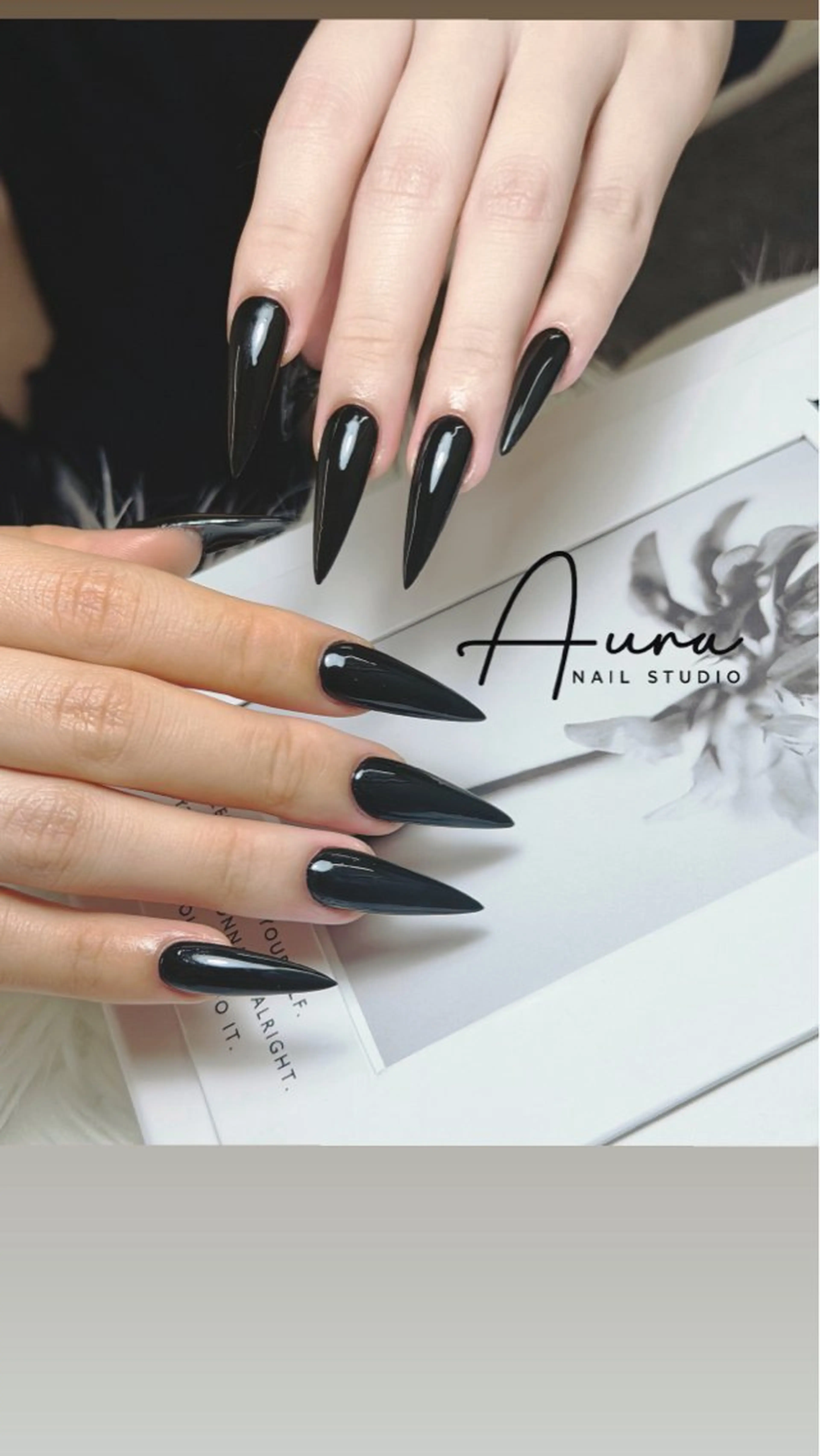 ネイル ハンドネイル Aura Nail HanNaのネイルデザイン