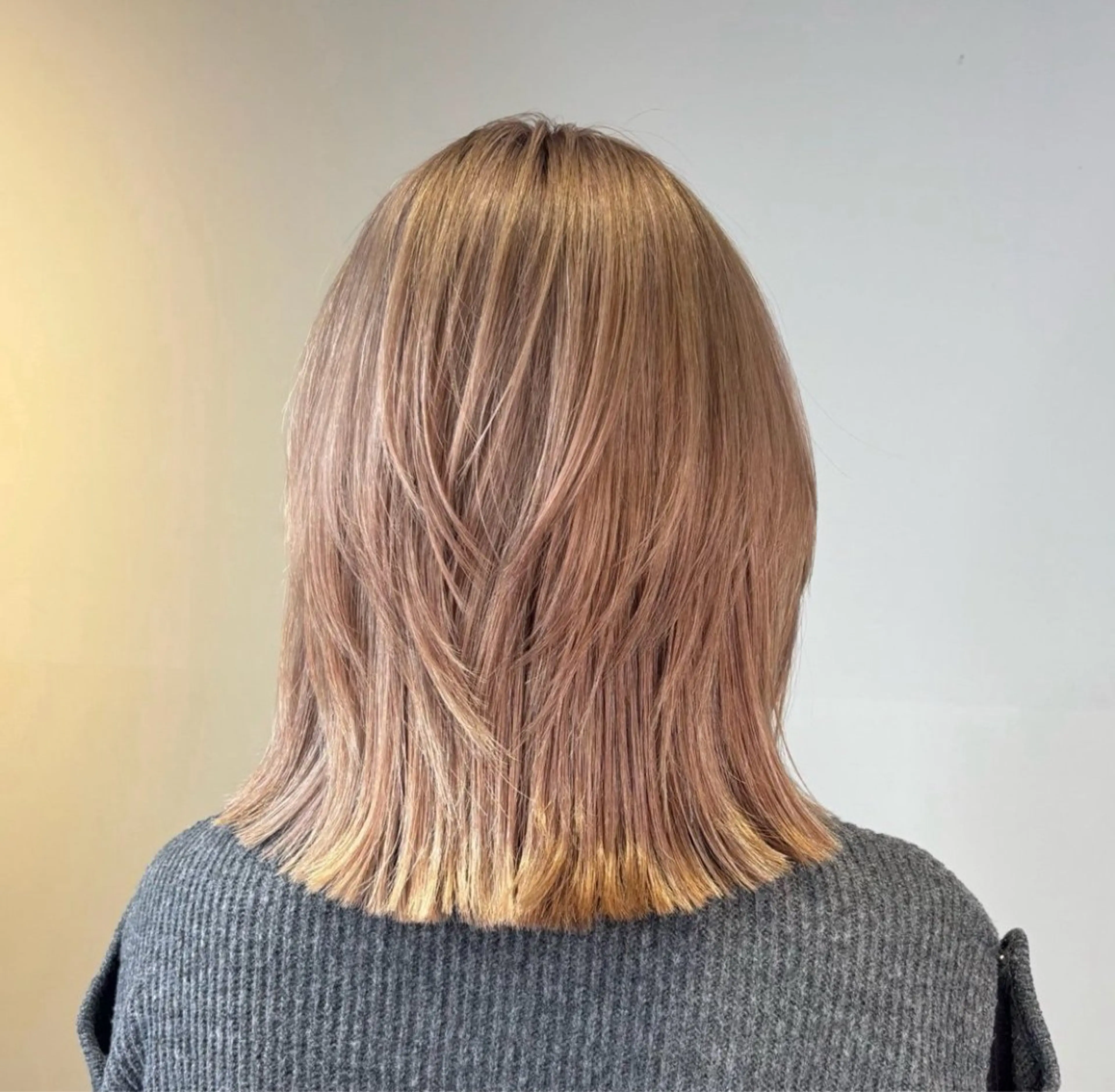 ミディアム カラー 美容室CALM所属・モデル様募集中 AKIのヘアスタイル