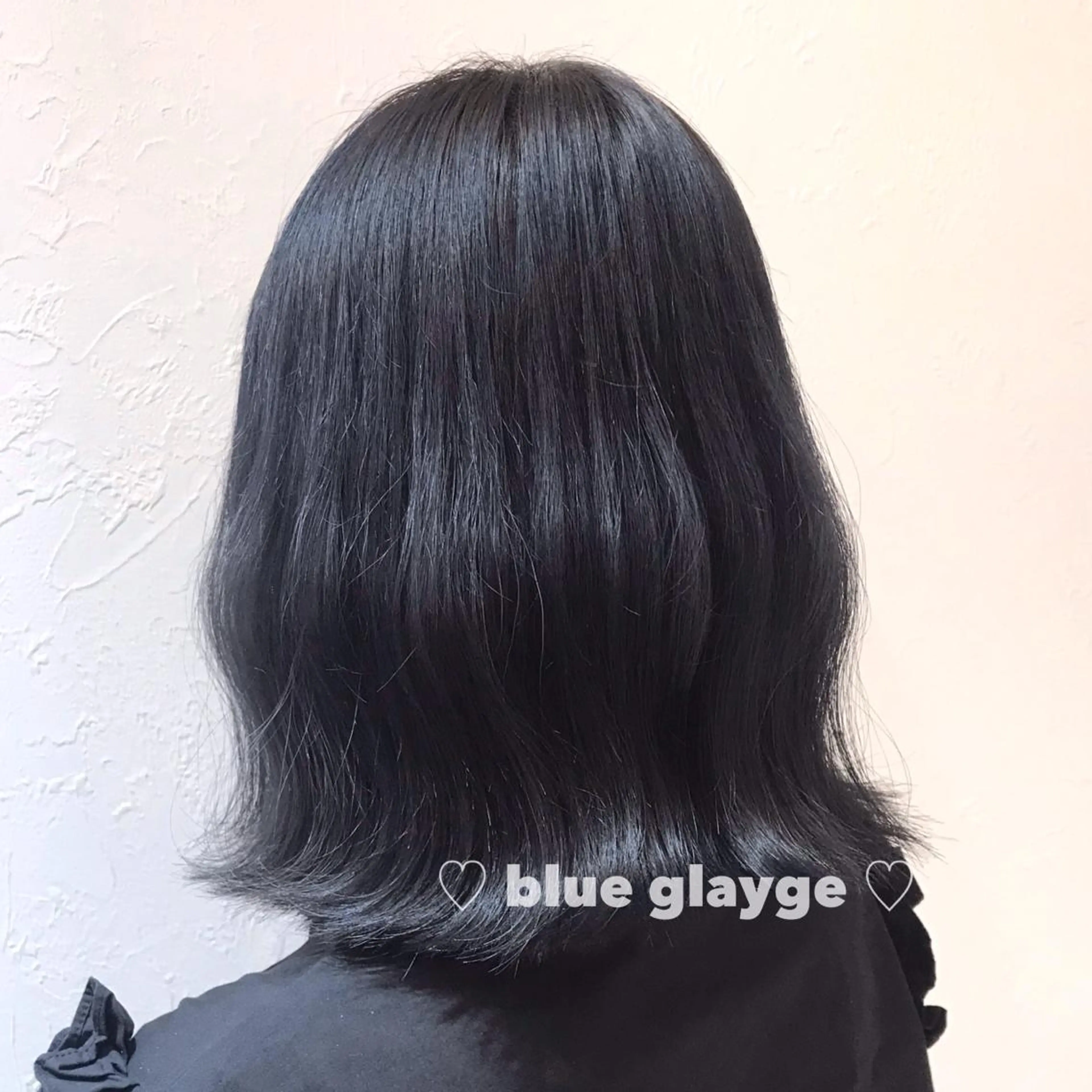 セミロング ブリーチなしカラー ダブルカラーエクステのヘアスタイル