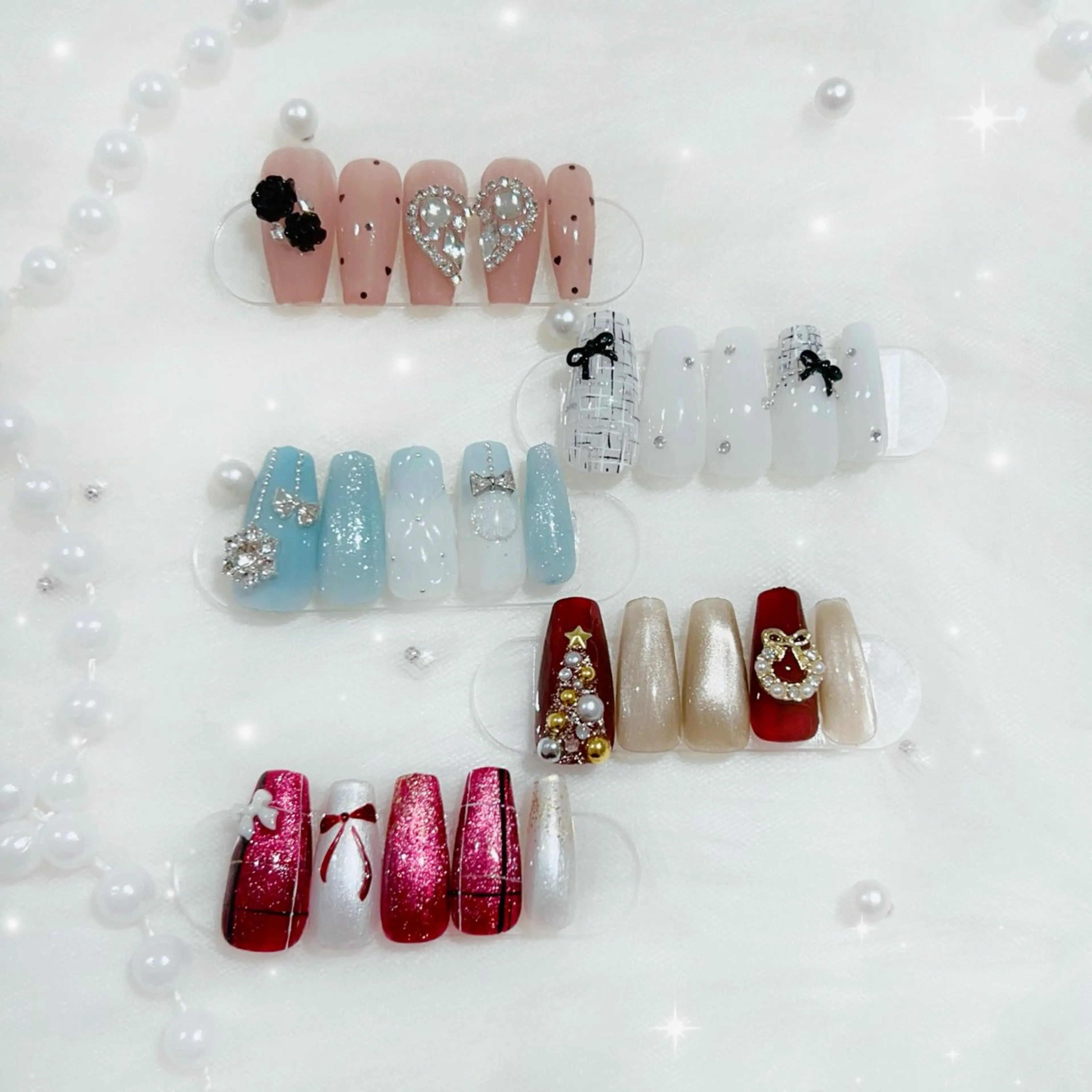 🎀ハンド🎀 12月定額デザイン.⋆𝜗𝜚の写真