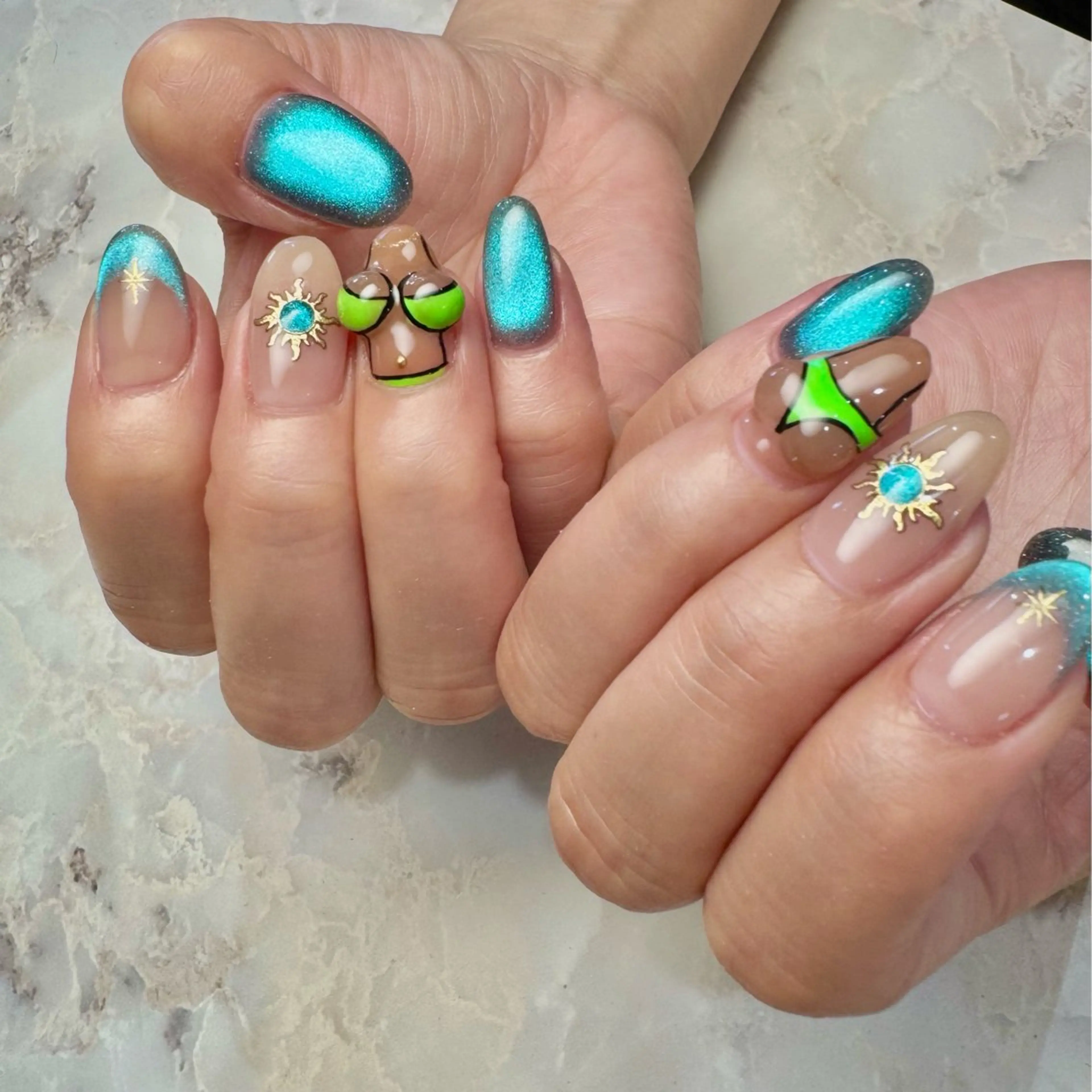 ネイル nail salon ワンミリオンのネイルデザイン