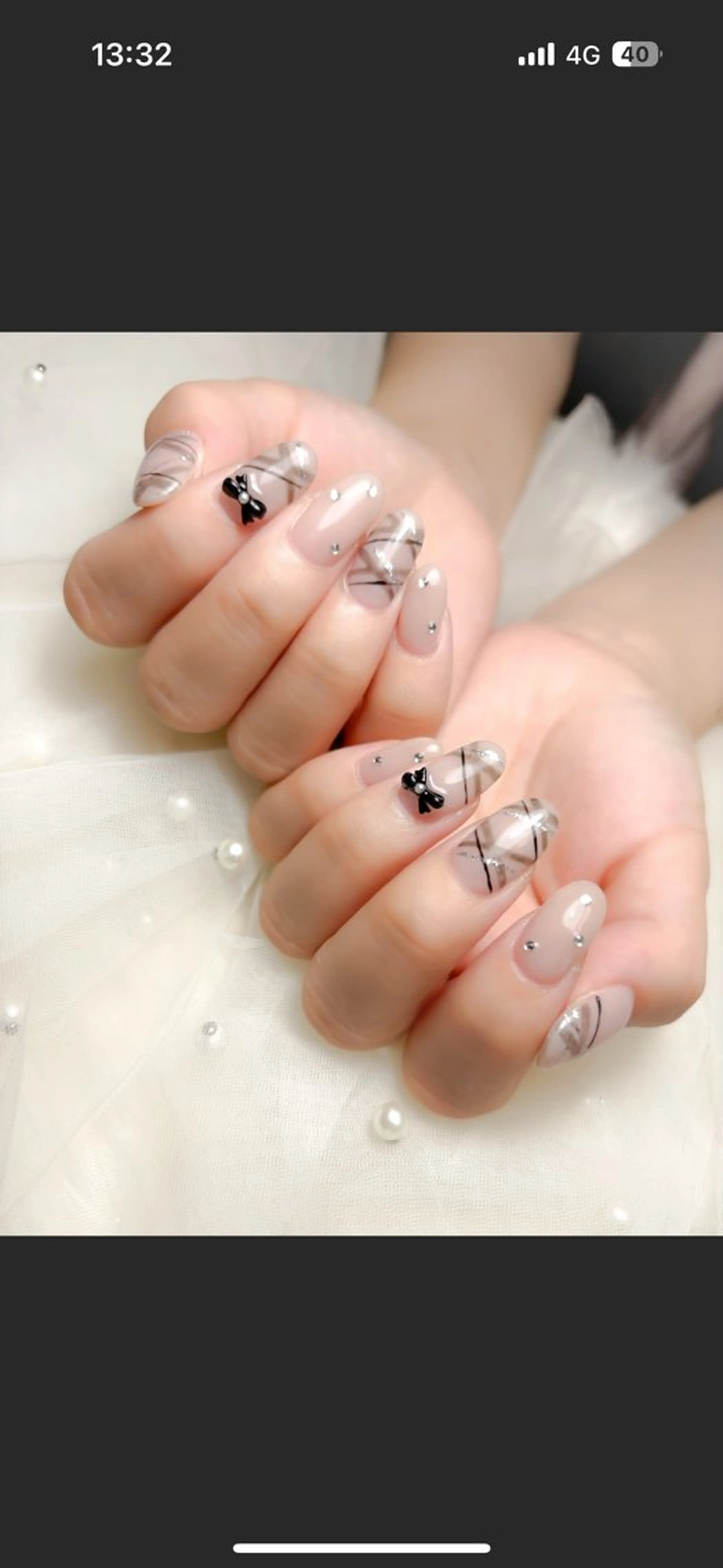 ネイル 黒瀬 奈津季のネイルデザイン