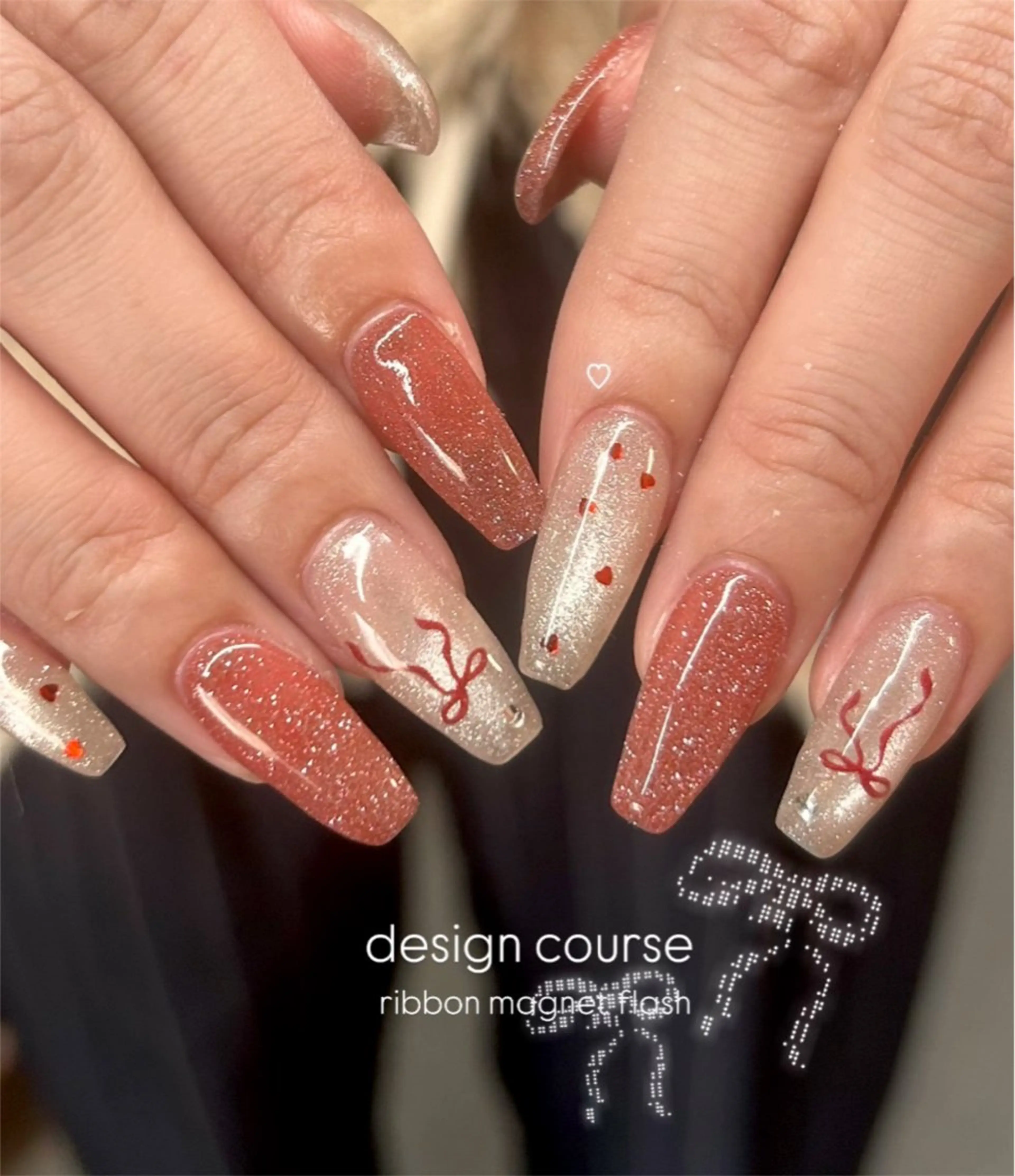 【hand】12月定額デザイン🎀¥8000の写真