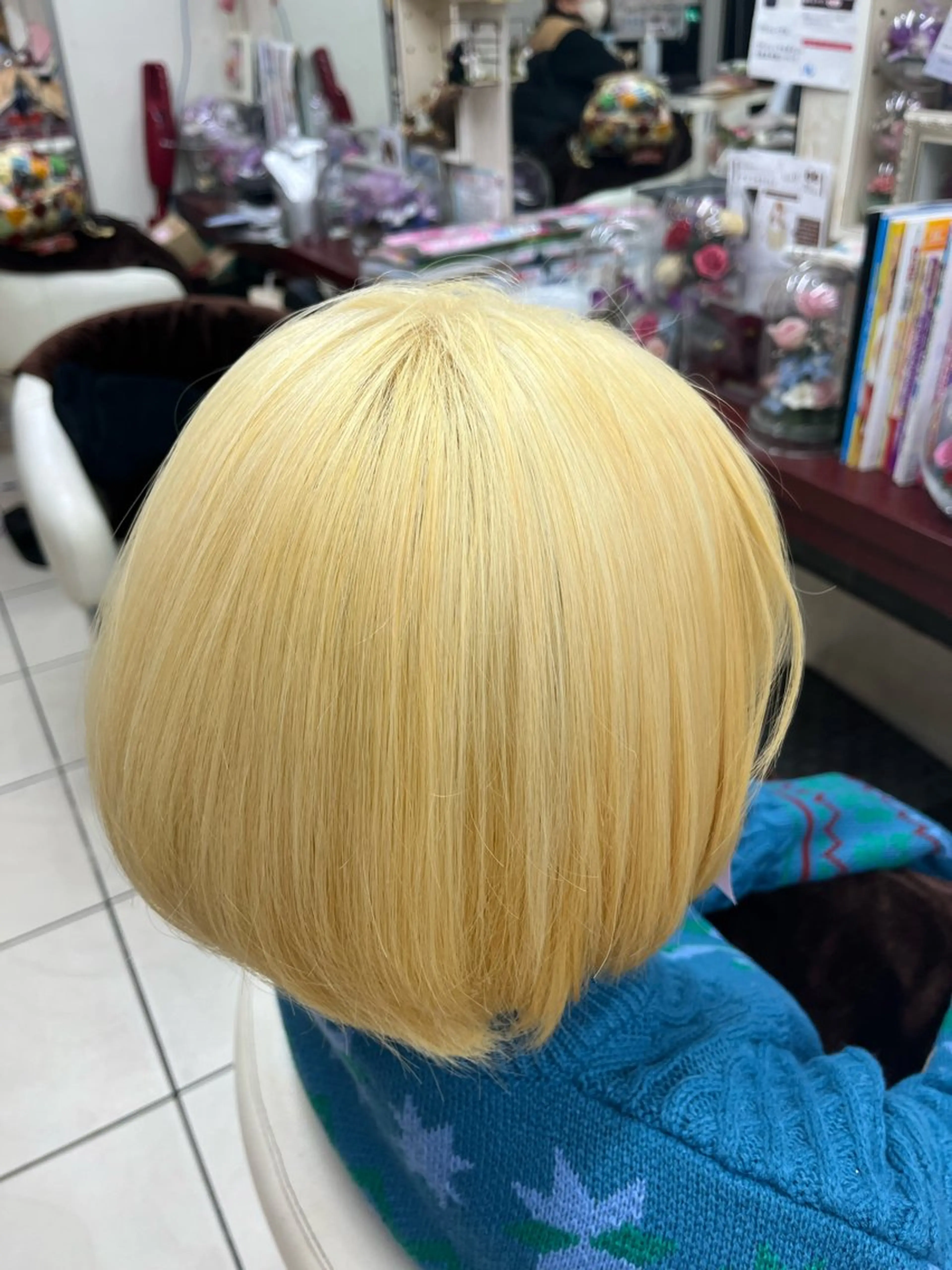 ショート 縮毛矯正専門店　美容室ハース所属・ウィリアム シュウのヘアスタイル