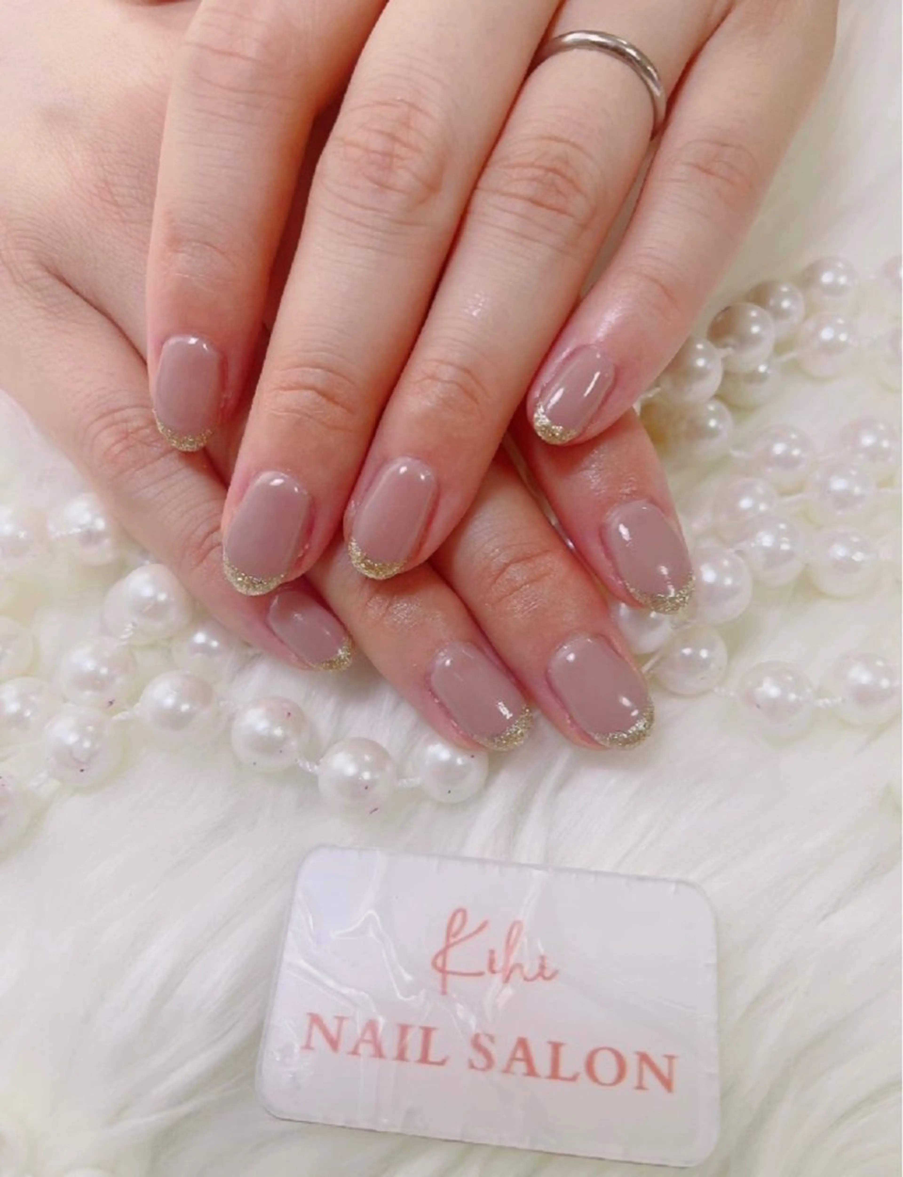 ネイル フレンチネイル 米澤 ハナユキのネイルデザイン