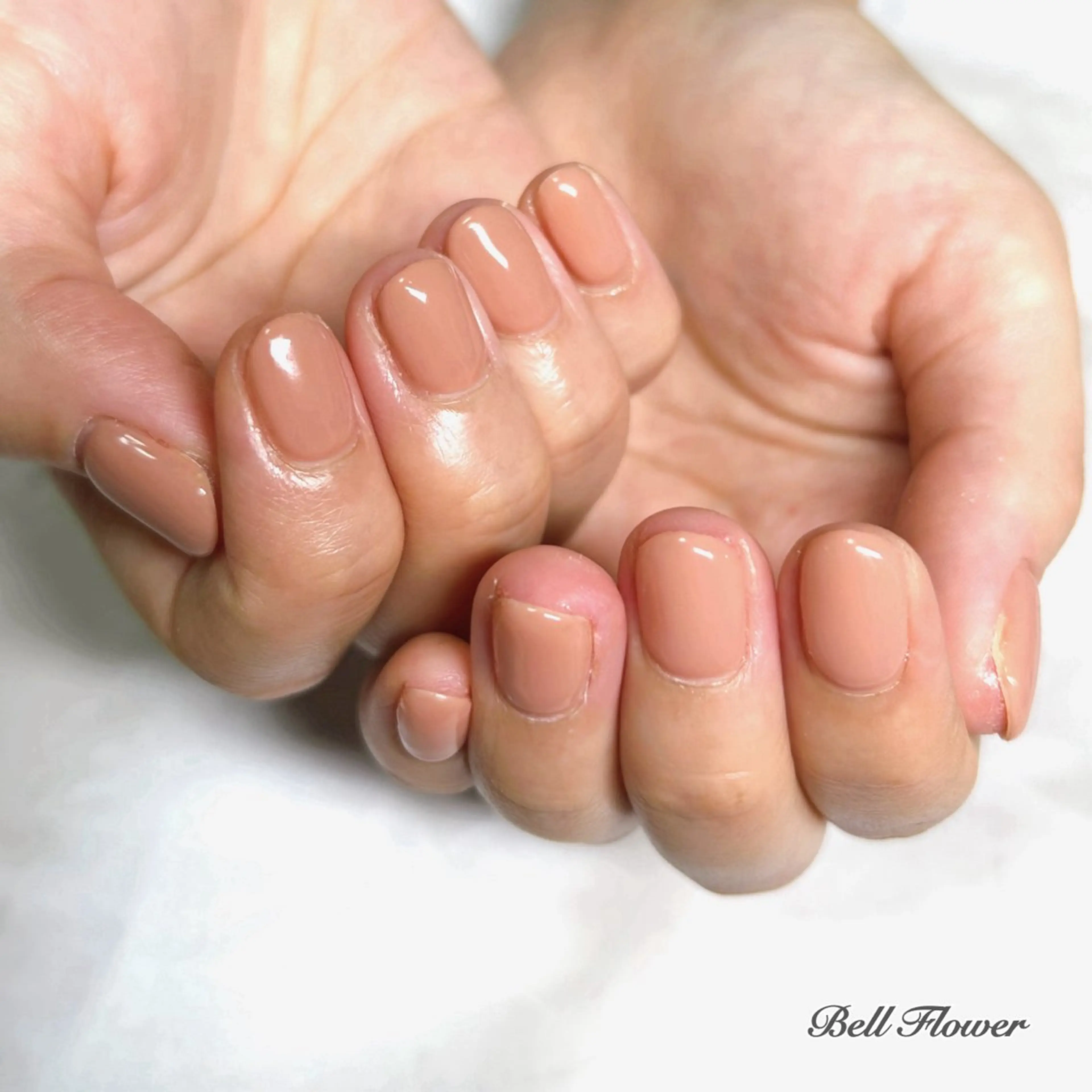 ネイル ハンドネイル Bell Flowerのネイルデザイン