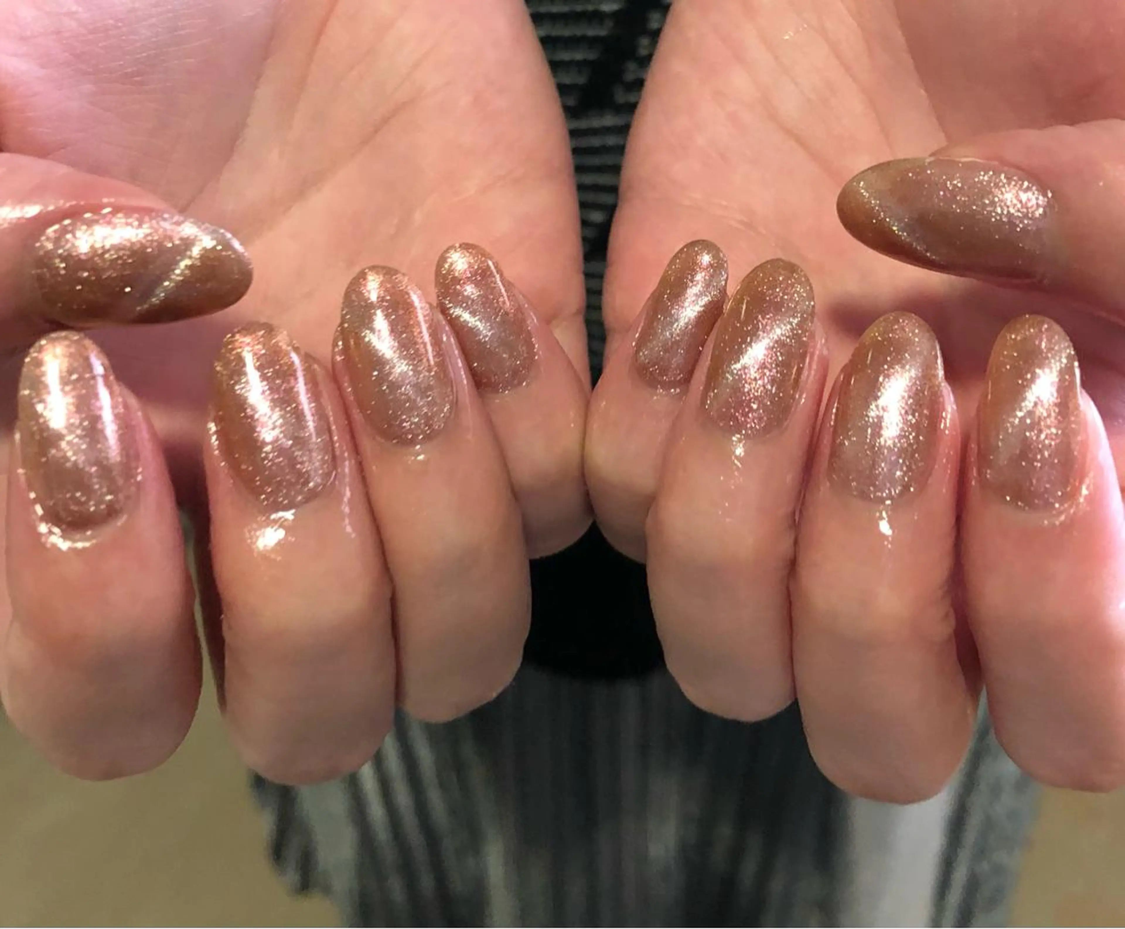 ネイル オーロラネイル マグネットネイル マットネイル ミラーネイル ハンドネイル ☽ ☾のネイルデザイン