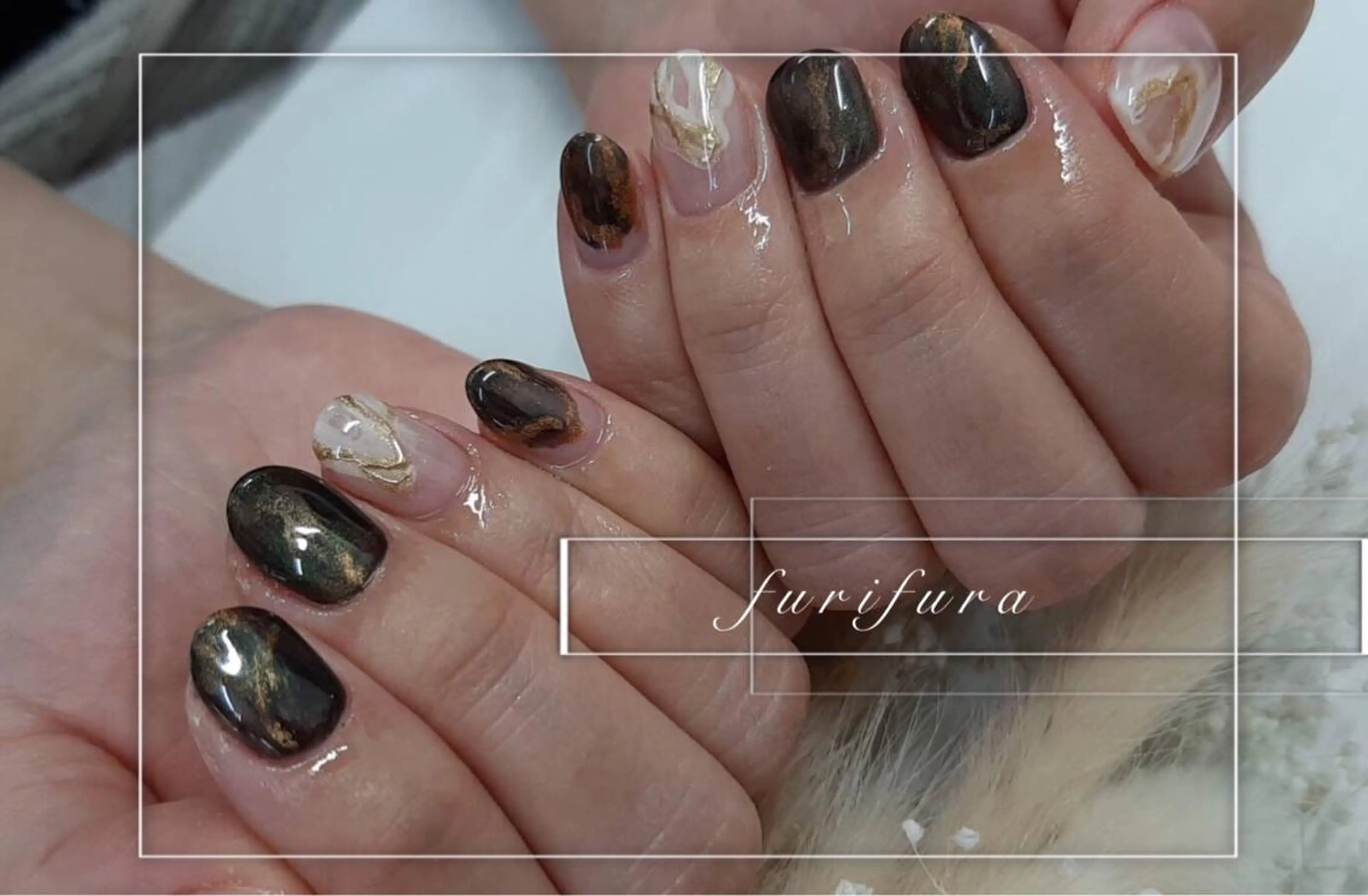 ネイル ハンドネイル ｆｕｒｉｆｕｒａ所属・f u r i f u r aのマツエク・マツパデザイン