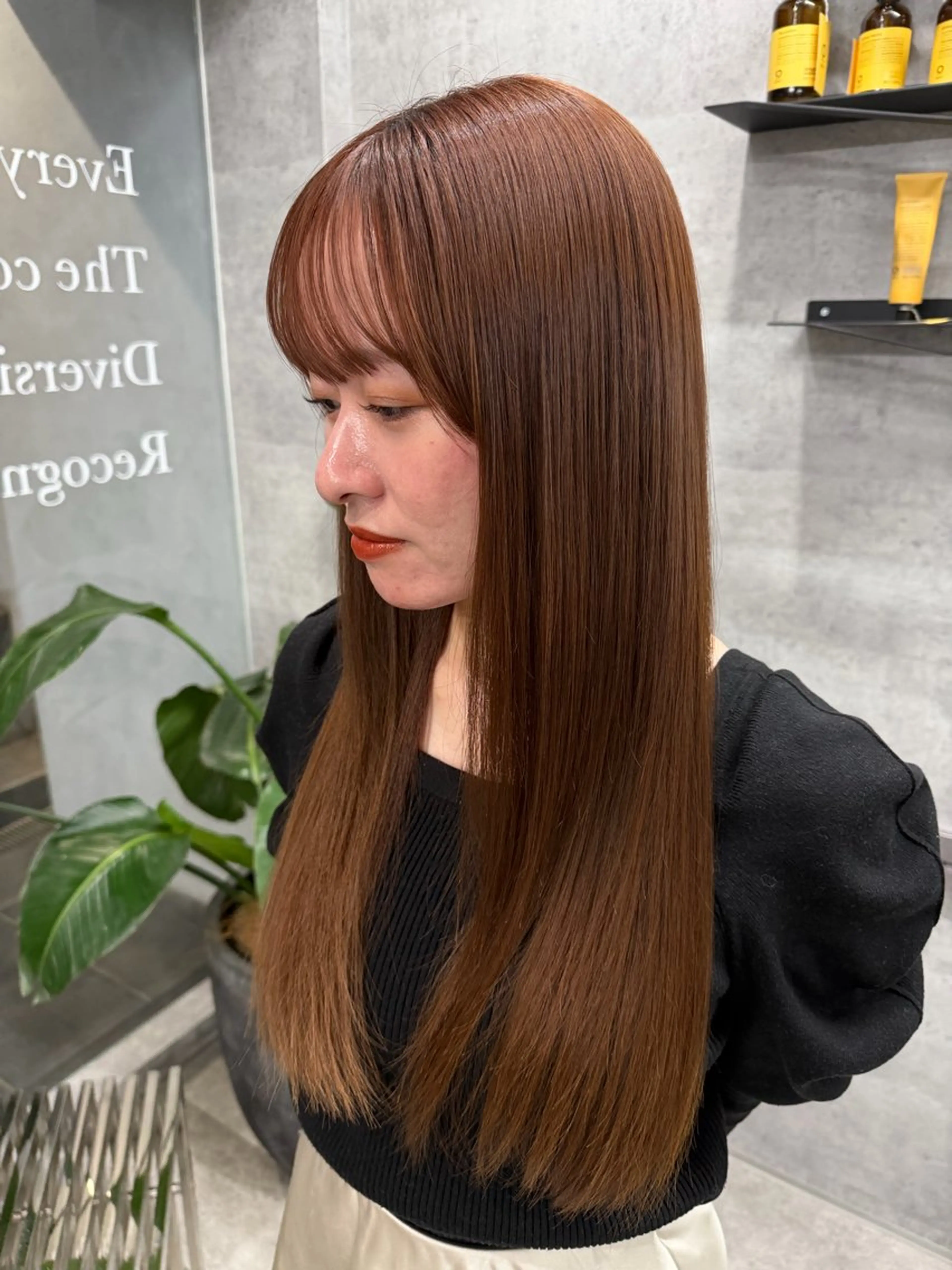 ロング カラー カット ヘアカラー You/中明度カラー 🎨3ヶ月持つカットのヘアスタイル