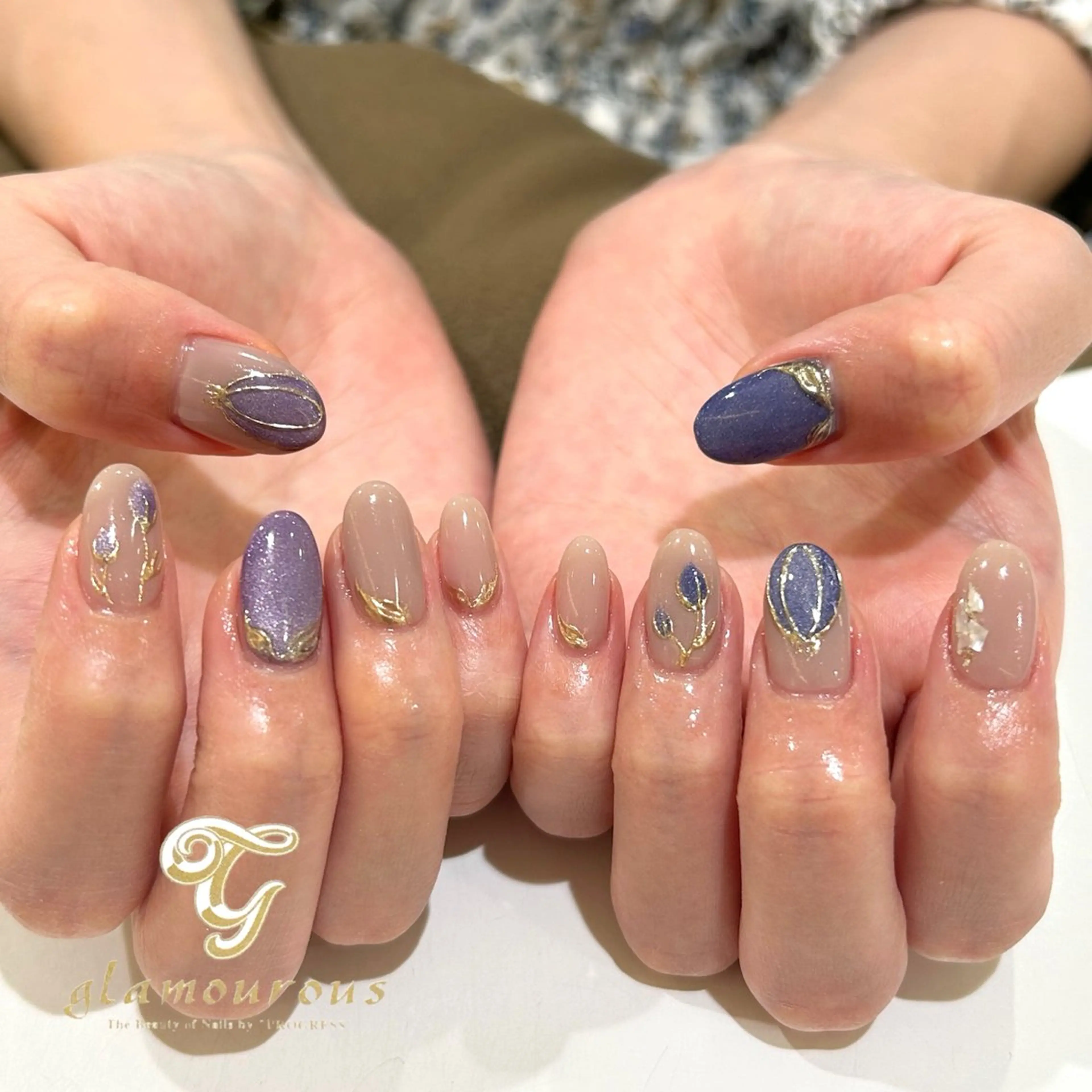 ネイル ハンドネイル 野島 千夏のネイルデザイン