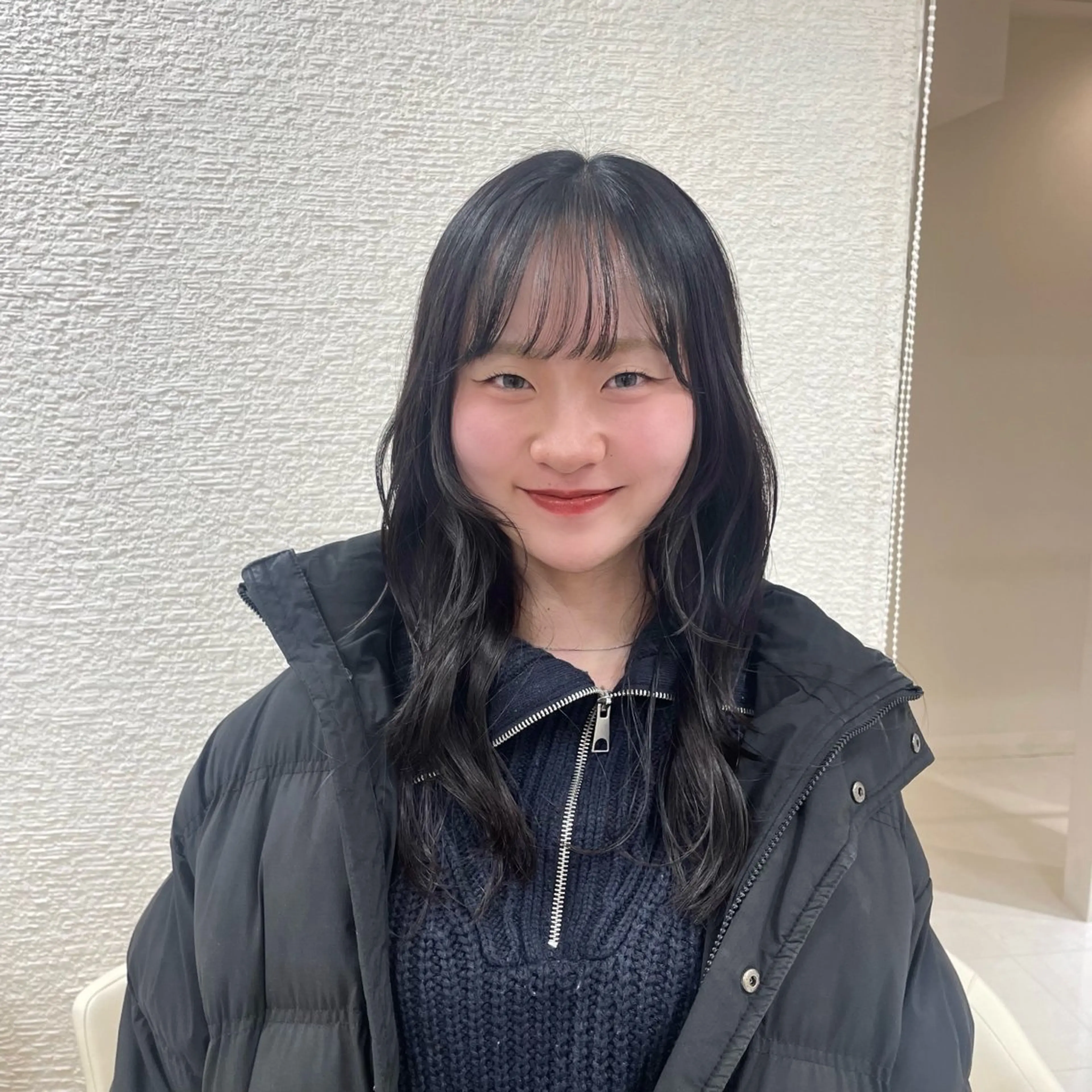 ロング 透明感ワンカラー🎀 レイヤー/AOのヘアスタイル