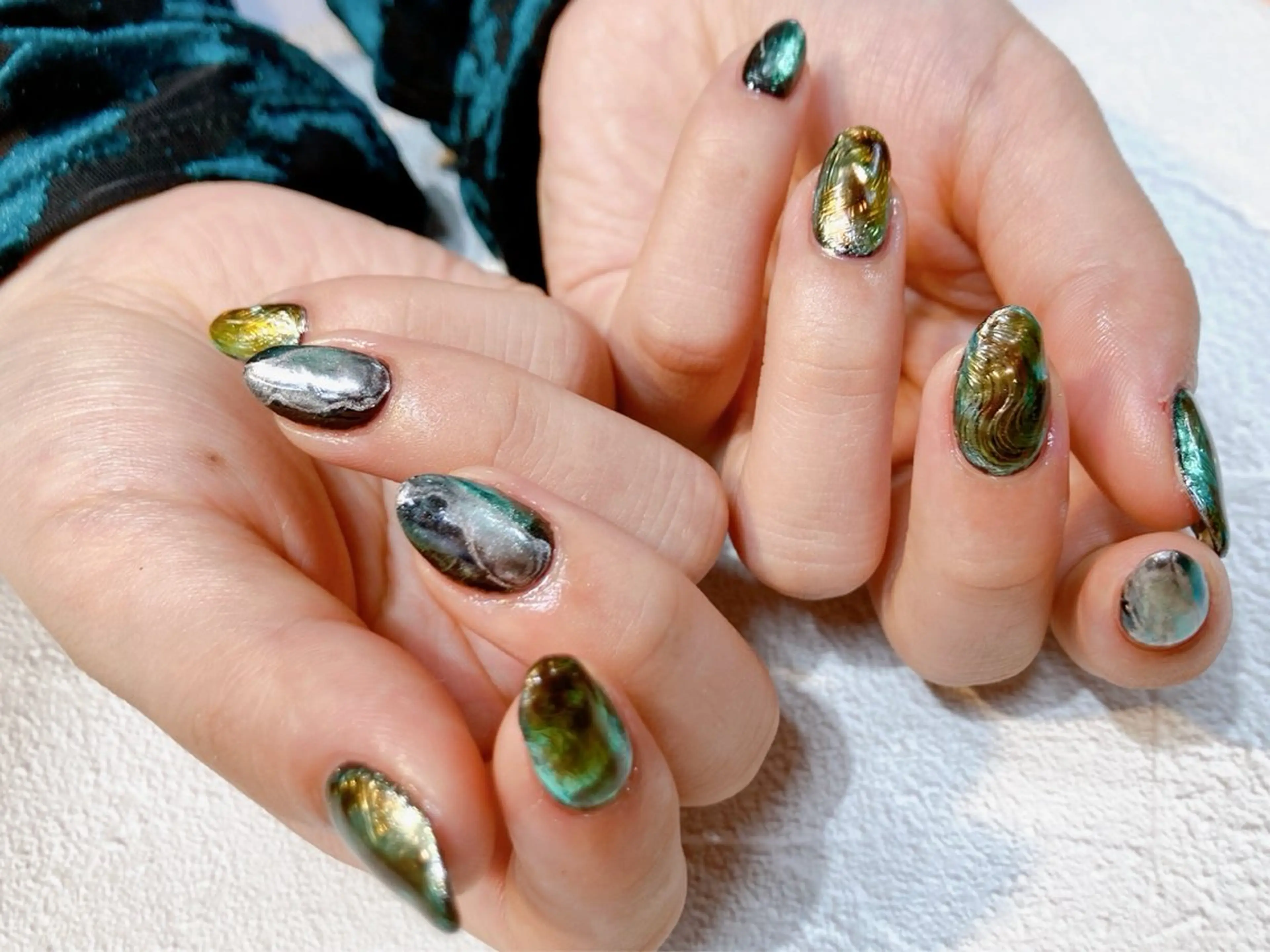 ネイル iroam所属・Keiko🧸 大人可愛いネイルのネイルデザイン