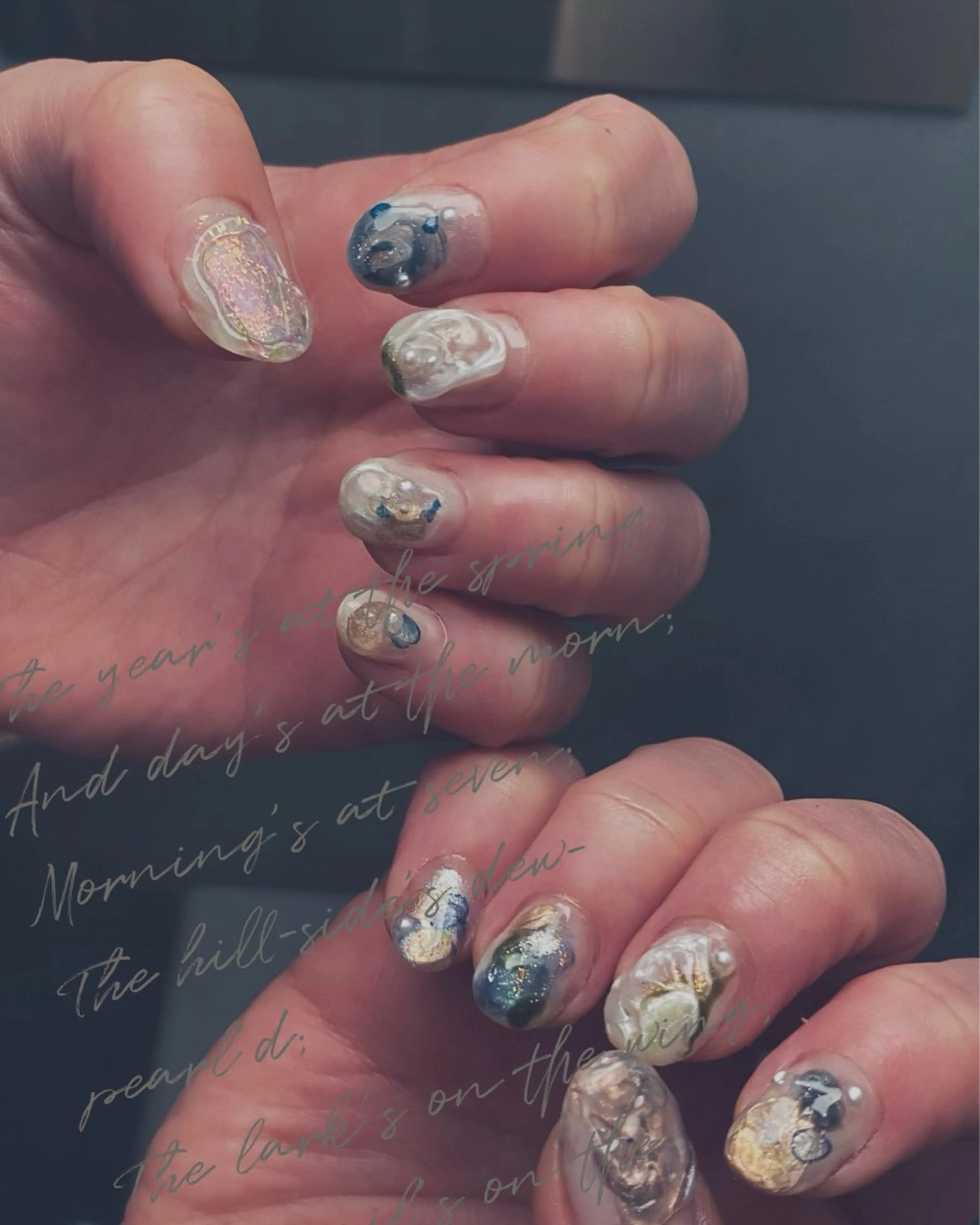 ネイル ニュアンスネイル free hug Hiromiのネイルデザイン