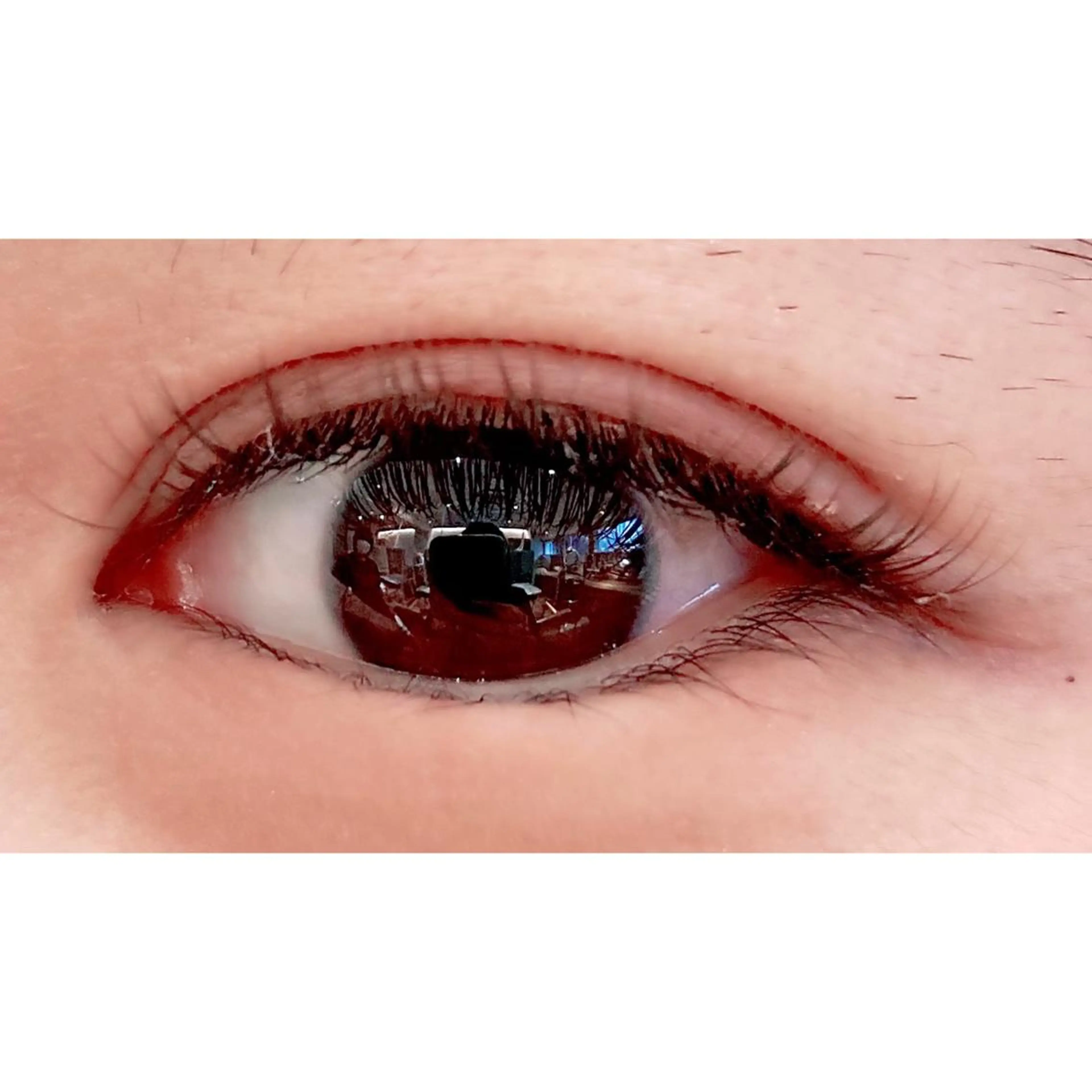 マツエク・マツパ カラーマツエク フラットラッシュ Bianca 長津田店　長牛のマツエク・マツパデザイン