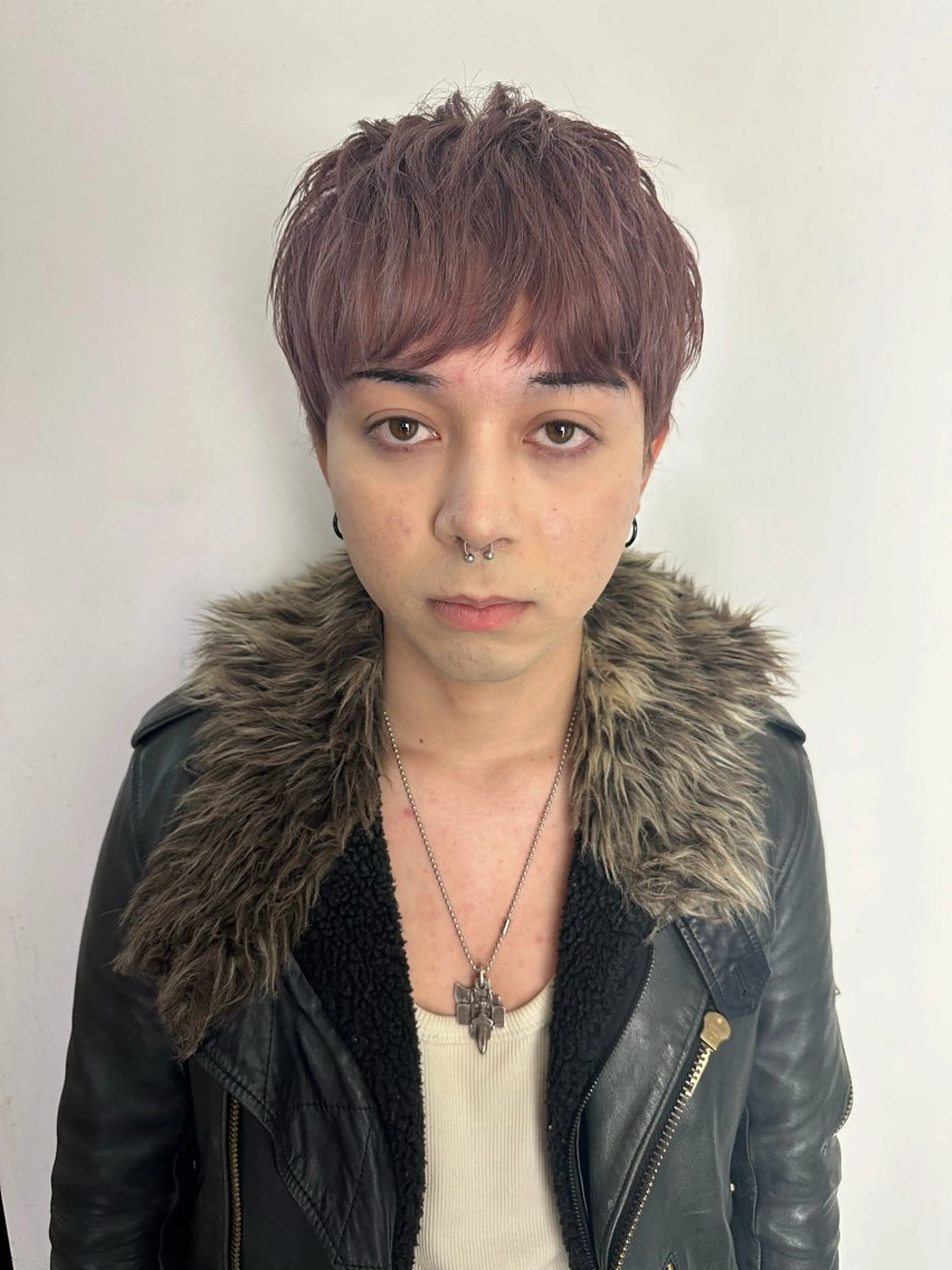 ショート カラー ヘアカラー ハイトーン/パーマ/ メンズ / 櫻本🌐のヘアスタイル