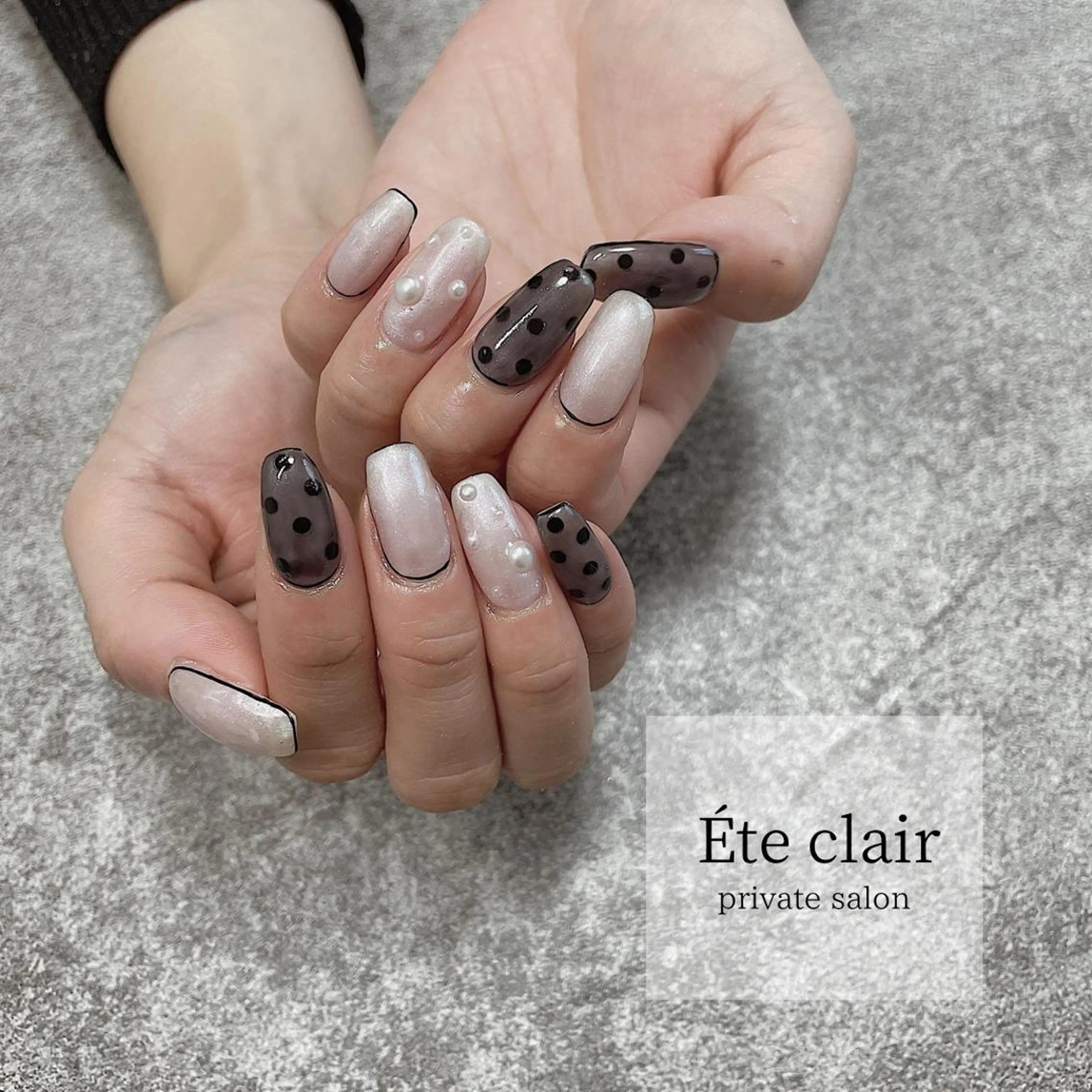 ネイル ハンドネイル Ète clair エテクレールのネイルデザイン