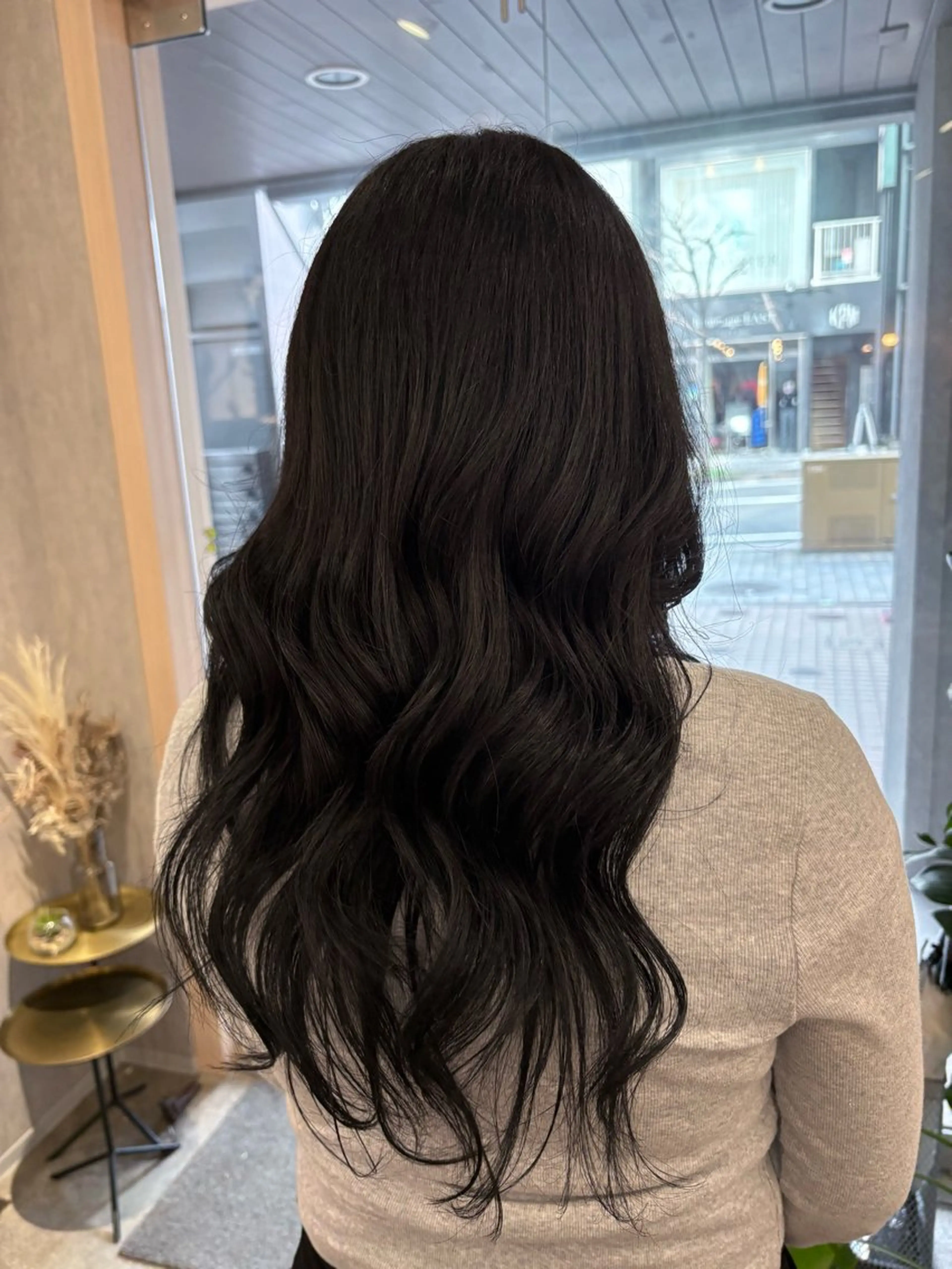 ロング カラー カット ヘアカラー 中田 汐梨のヘアスタイル