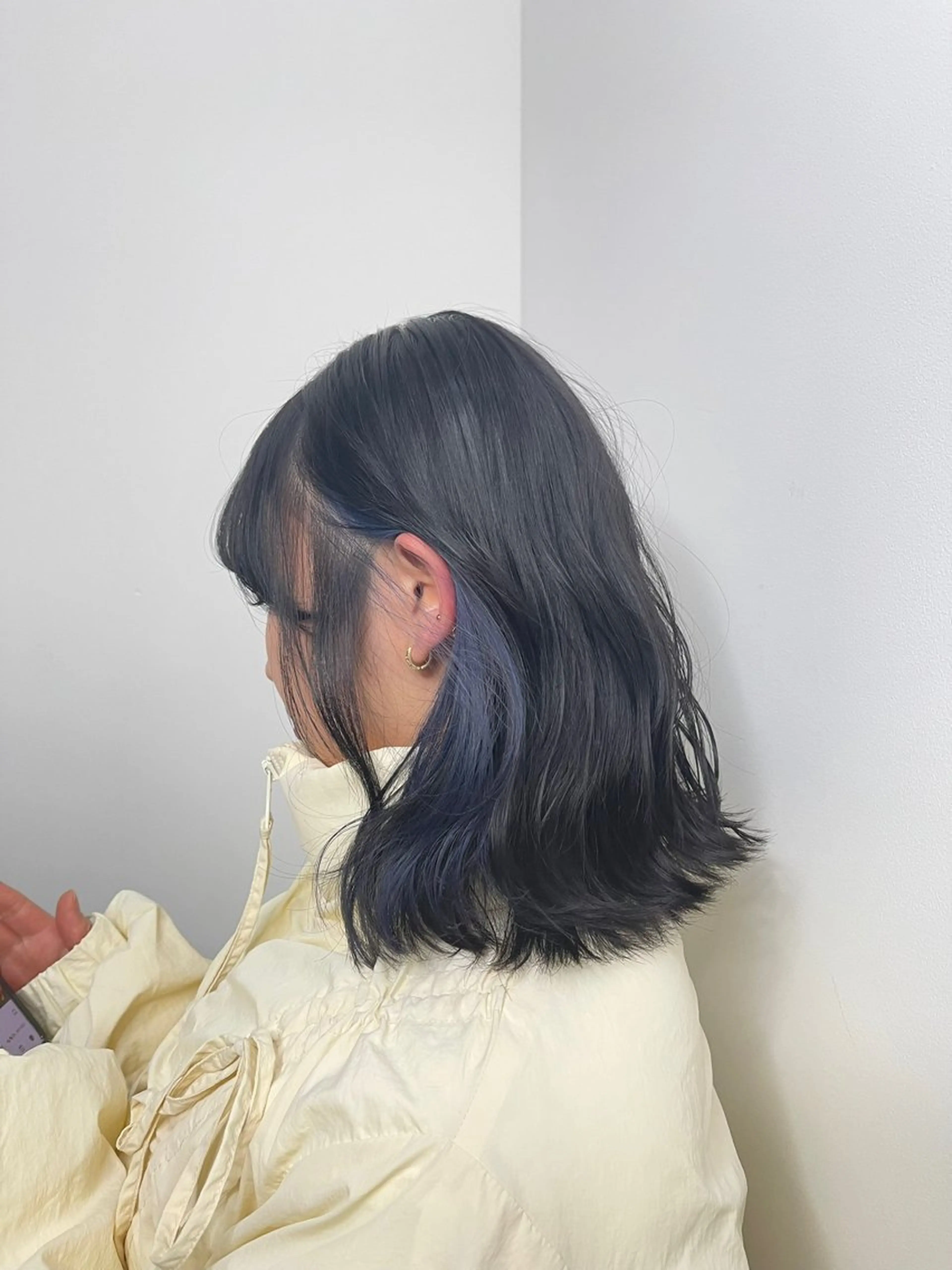 セミロング カラー インナーカラー RITZY こうたのヘアスタイル