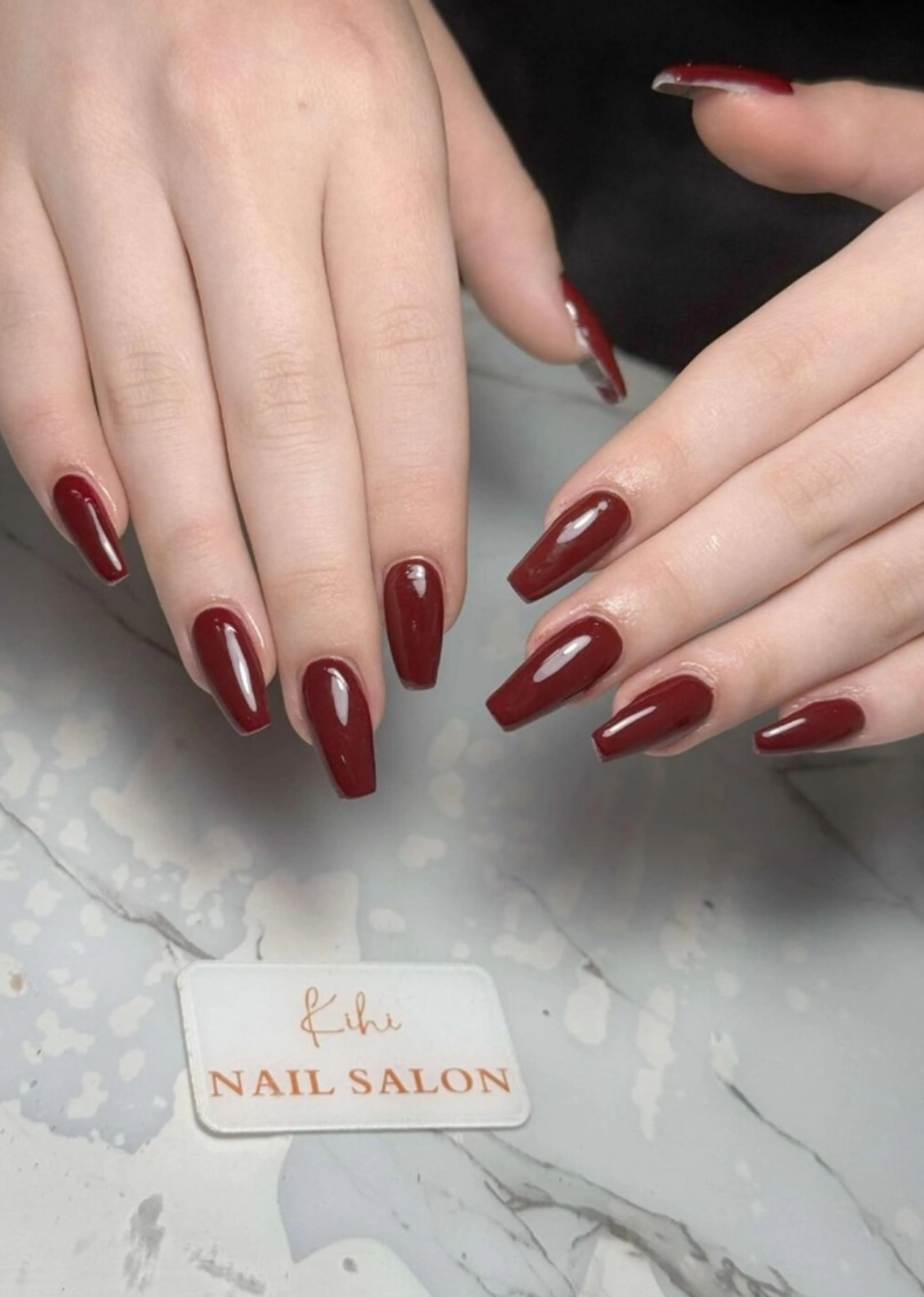 チップワンカラーネイル(ジェルオフ無料)の写真