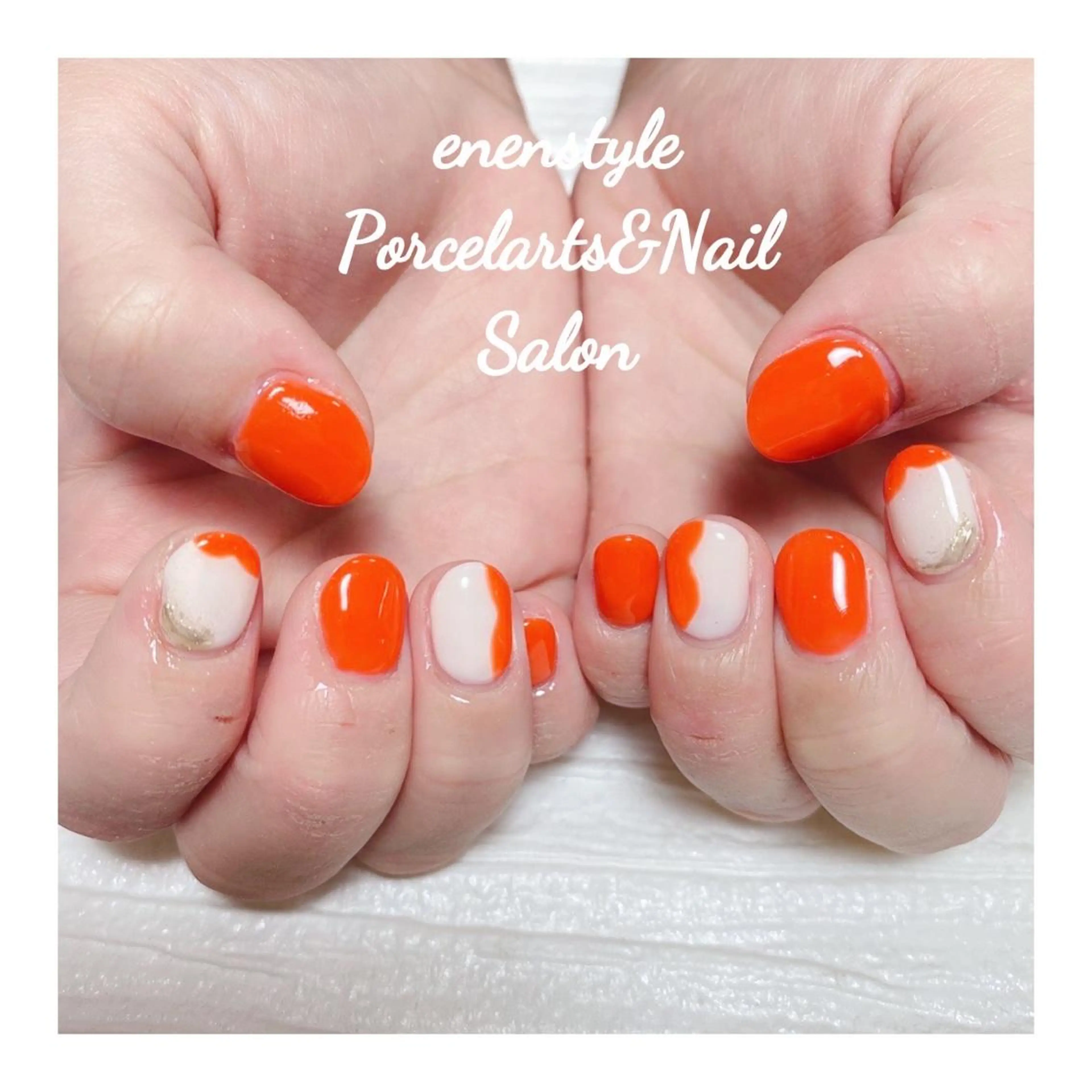 ショート ネイル ハンドネイル 👑enen style👑のネイルデザイン