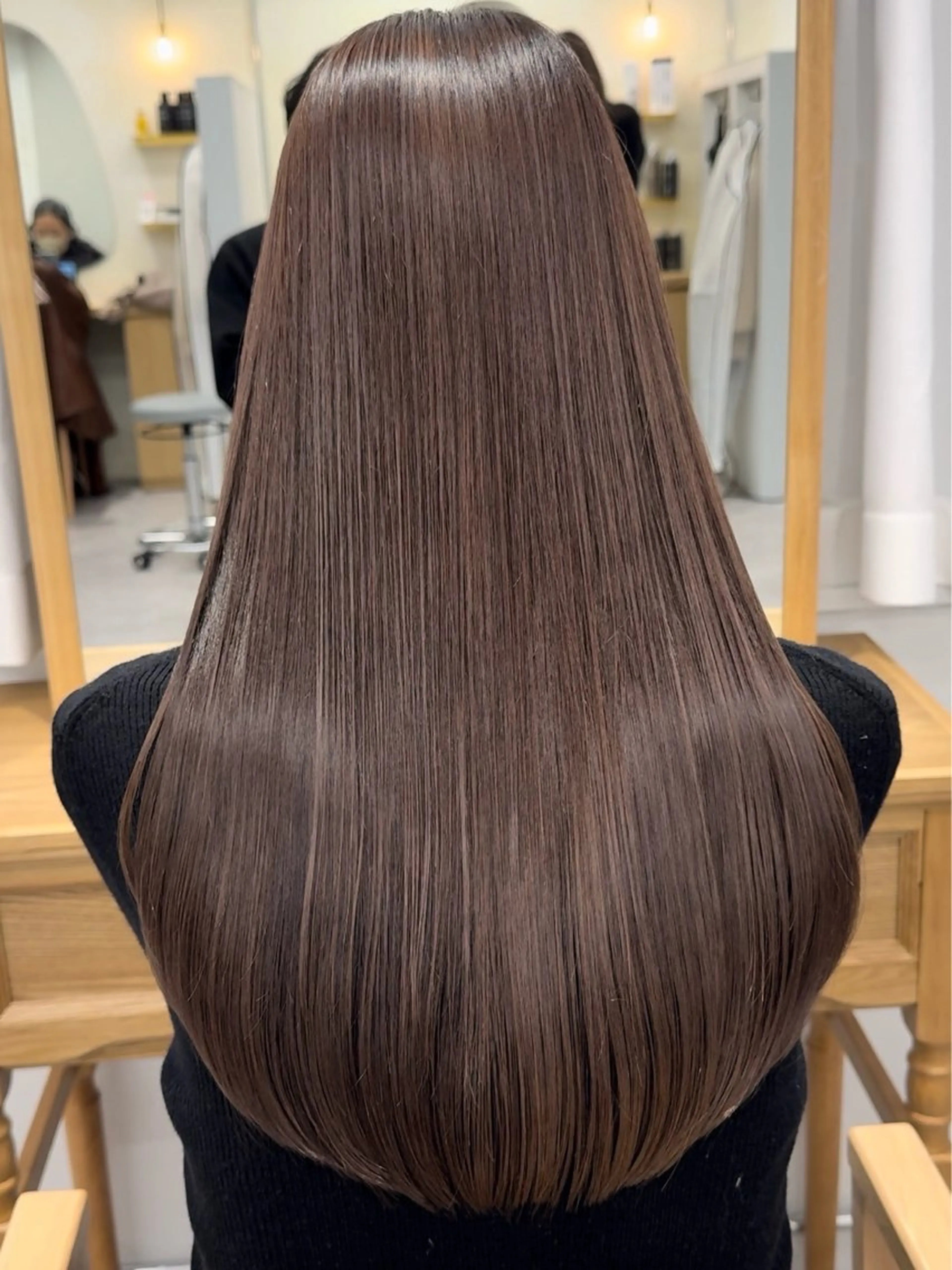 ロング 縮毛矯正 モデル募集中🌷 yuraのヘアスタイル