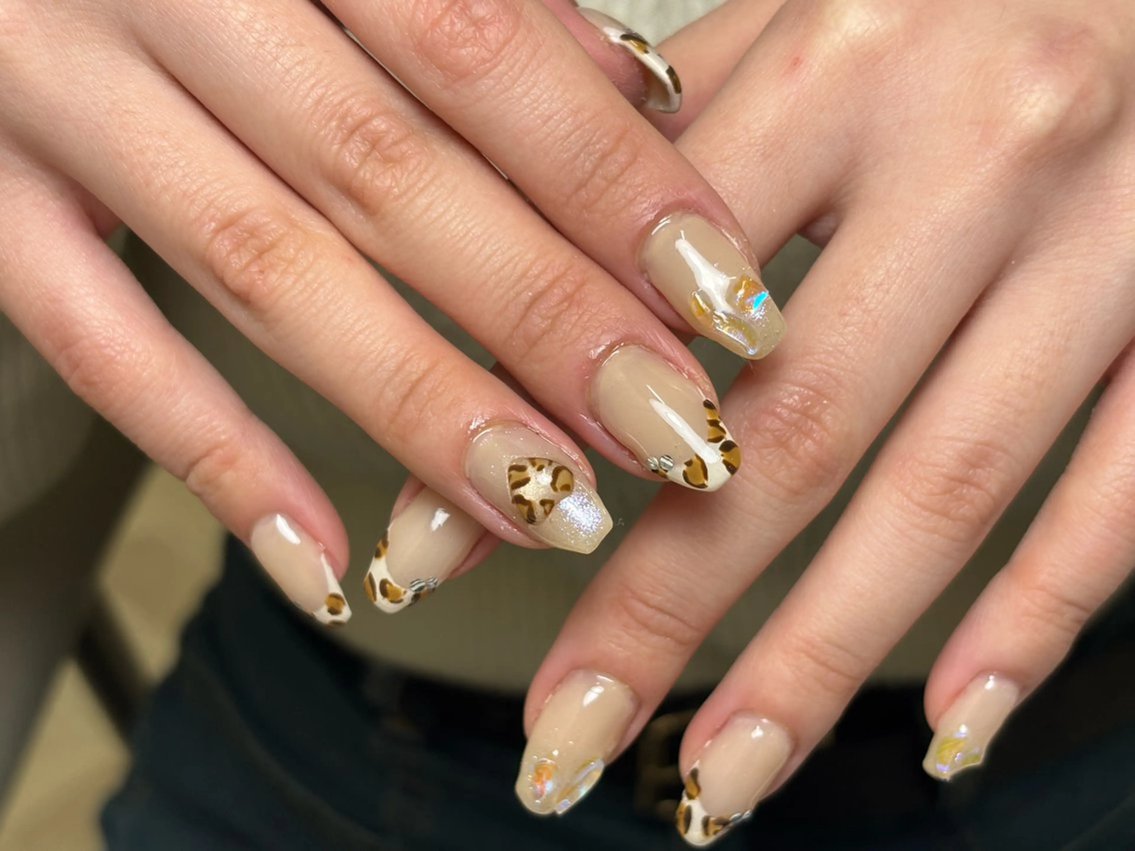 (hand)🎨10本フルアート🎨 オフ無料✨の写真